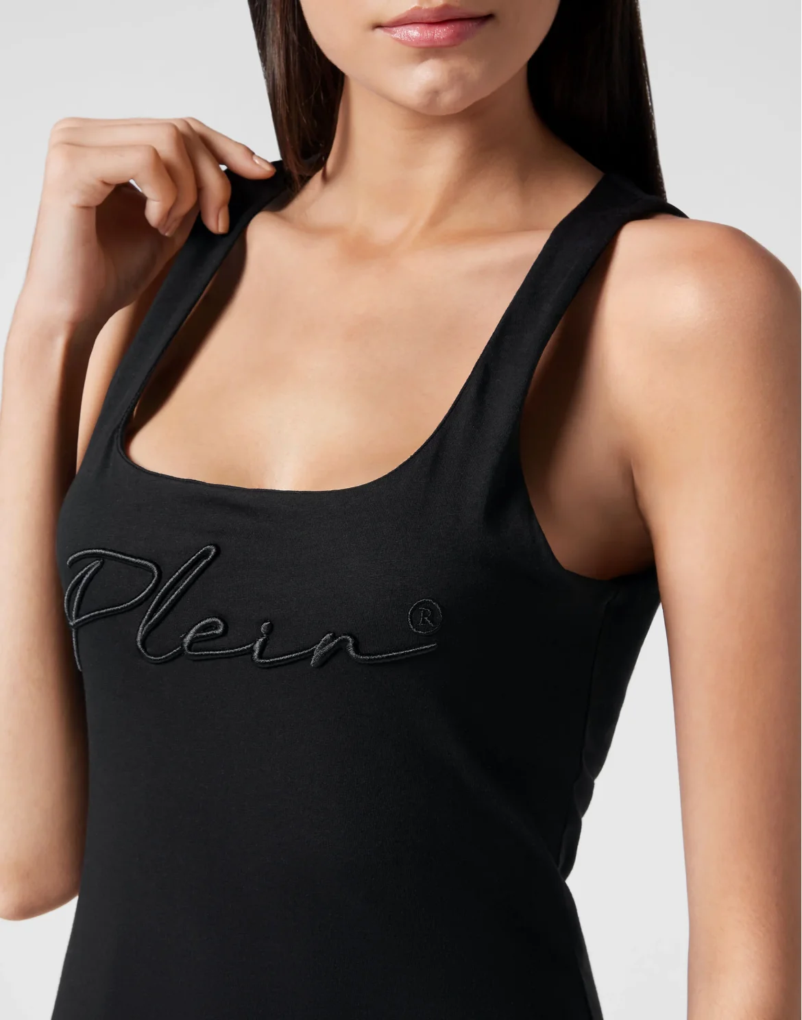 Leisurewear Tank top Embroidery Signature, цвет: Черный