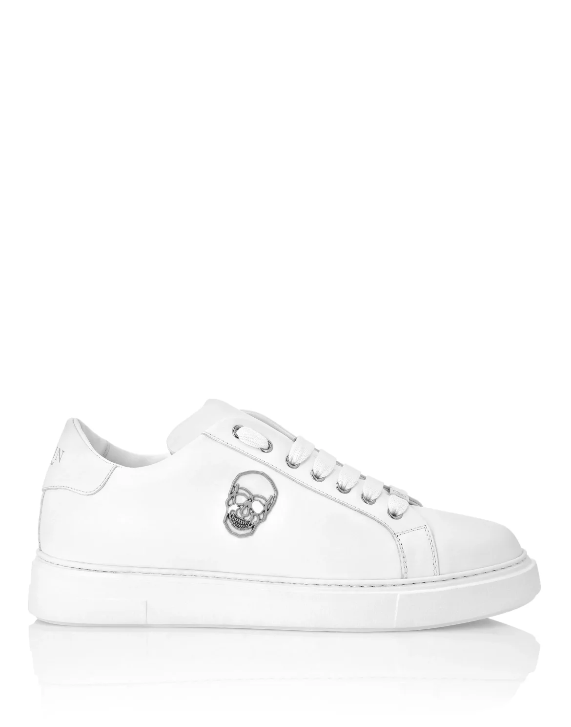 Lo-Top Sneakers Skull, цвет: Белый