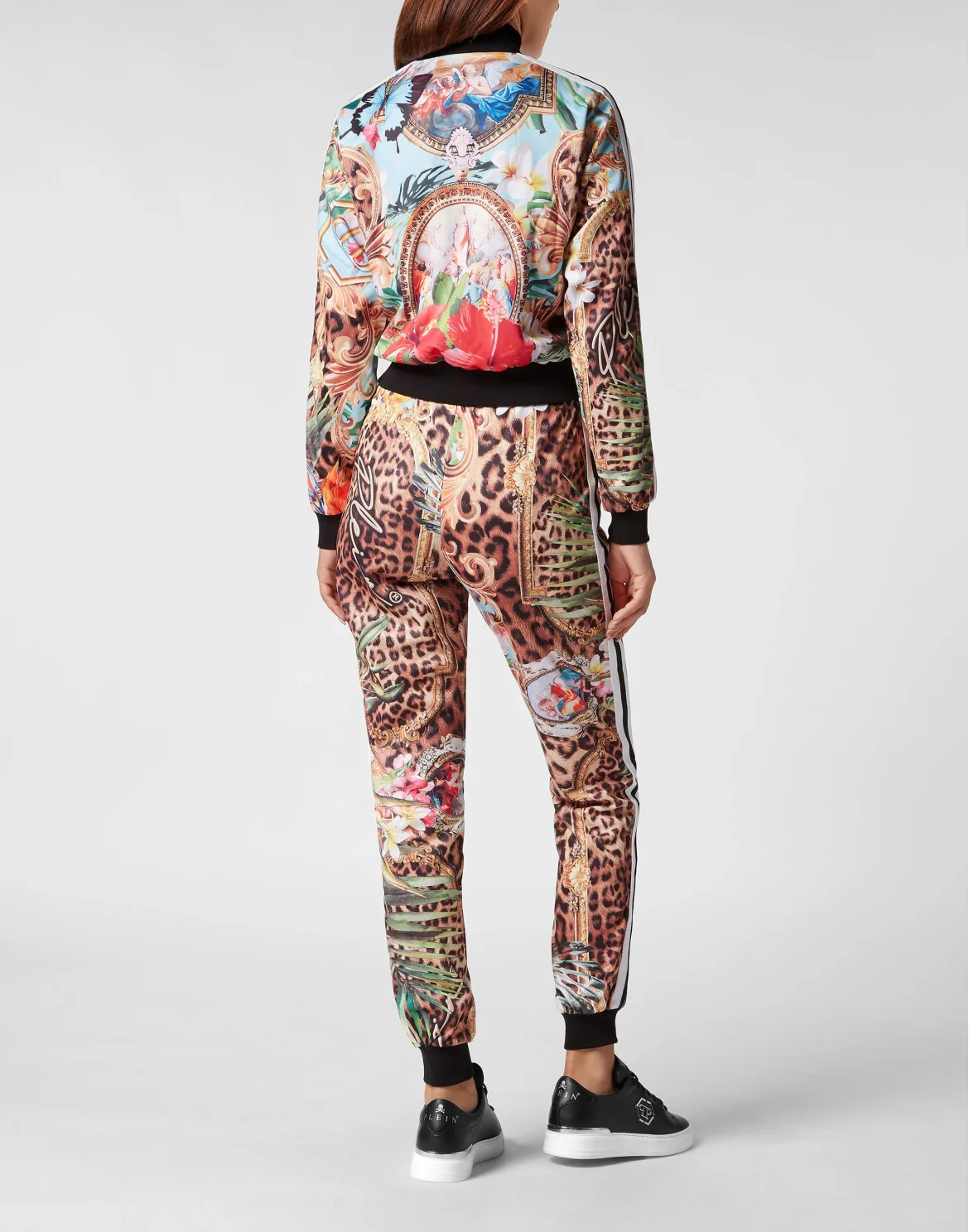 Tracksuit Top/Trousers Baroque Flowers, цвет: Мультиколор