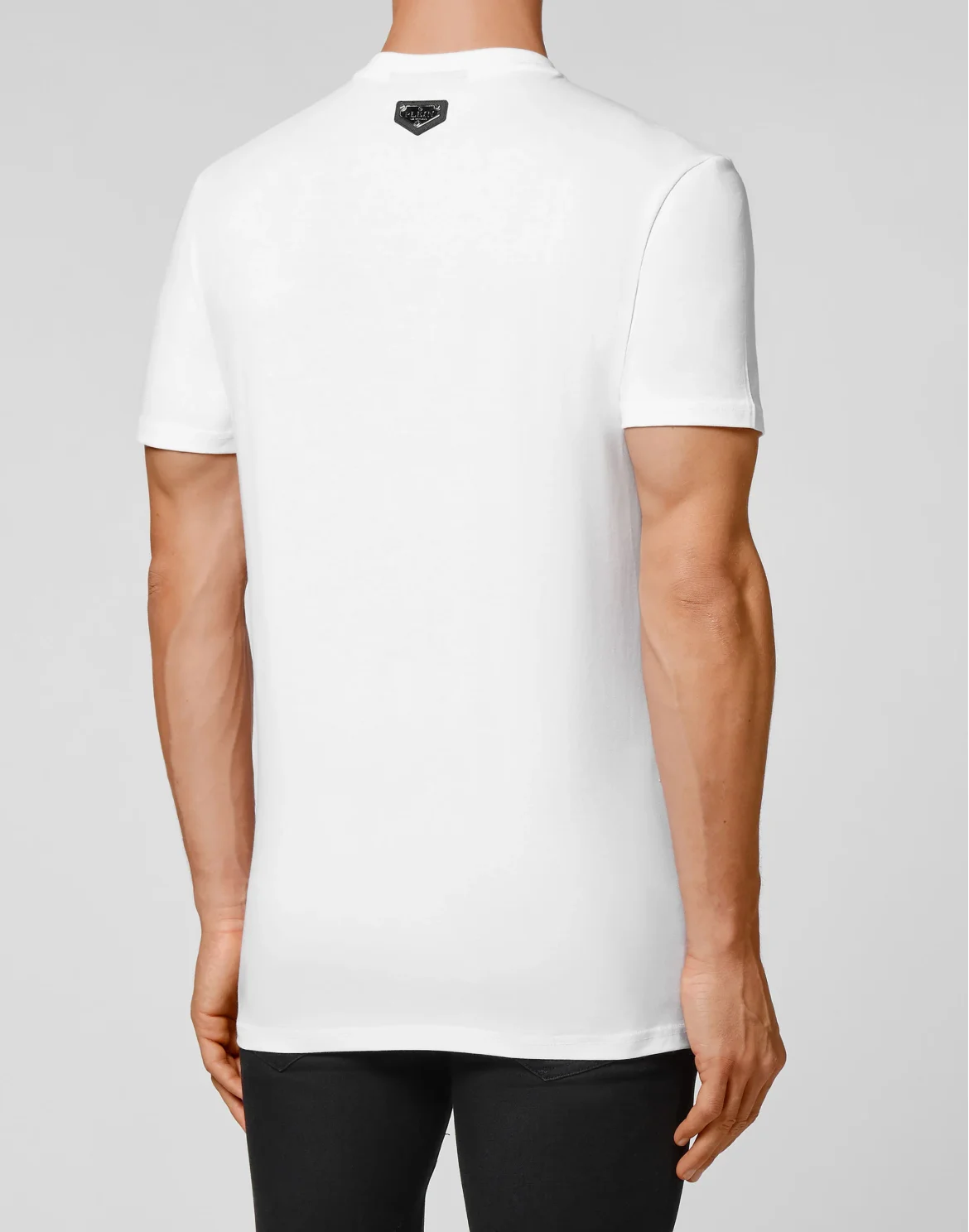 T-shirt Round Neck SS Crystal Skull, цвет: Белый
