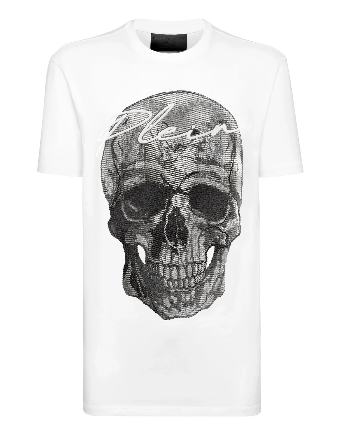 T-shirt Round Neck SS Crystal Skull, цвет: Белый