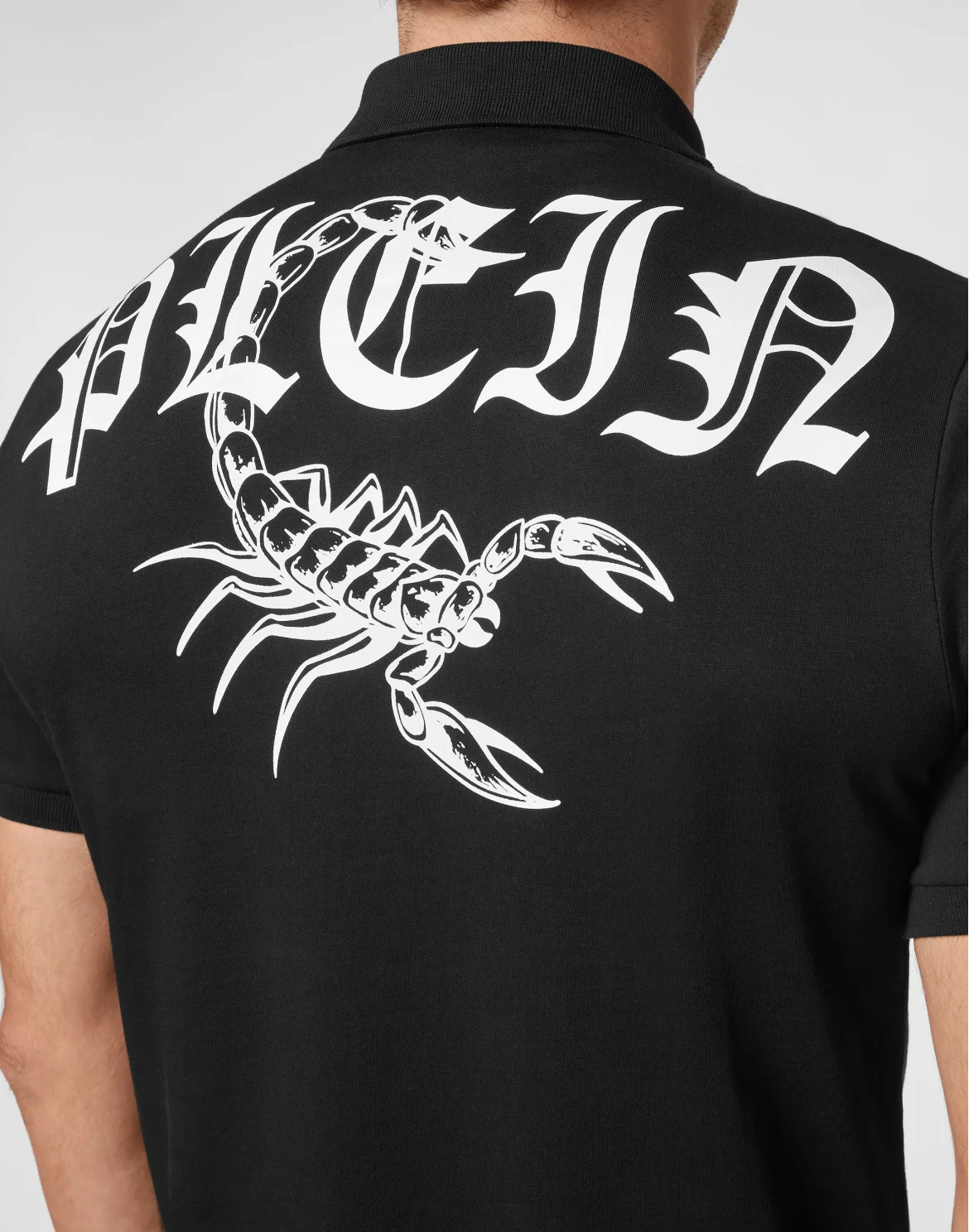 Slim Fit Polo shirt SS Scorpion, цвет: Черный