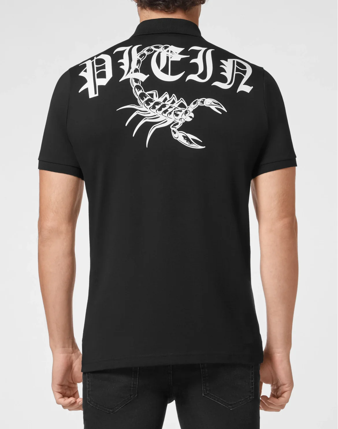Slim Fit Polo shirt SS Scorpion, цвет: Черный