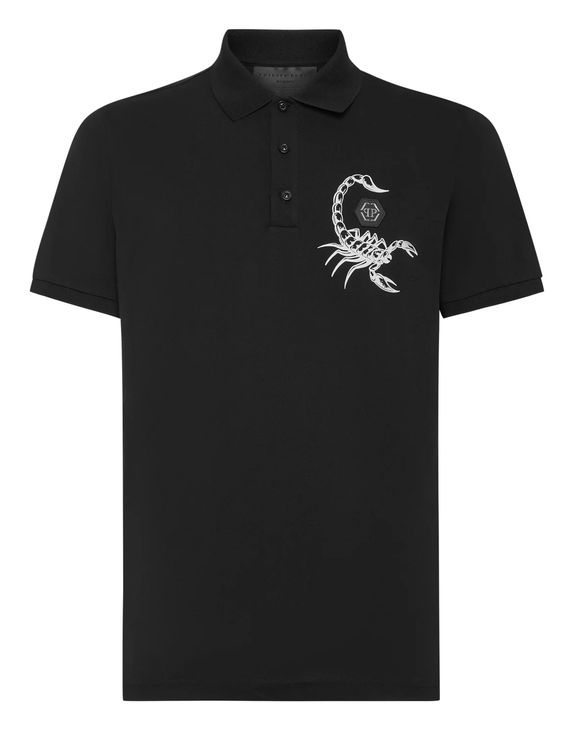 Slim Fit Polo shirt SS Scorpion, цвет: Черный