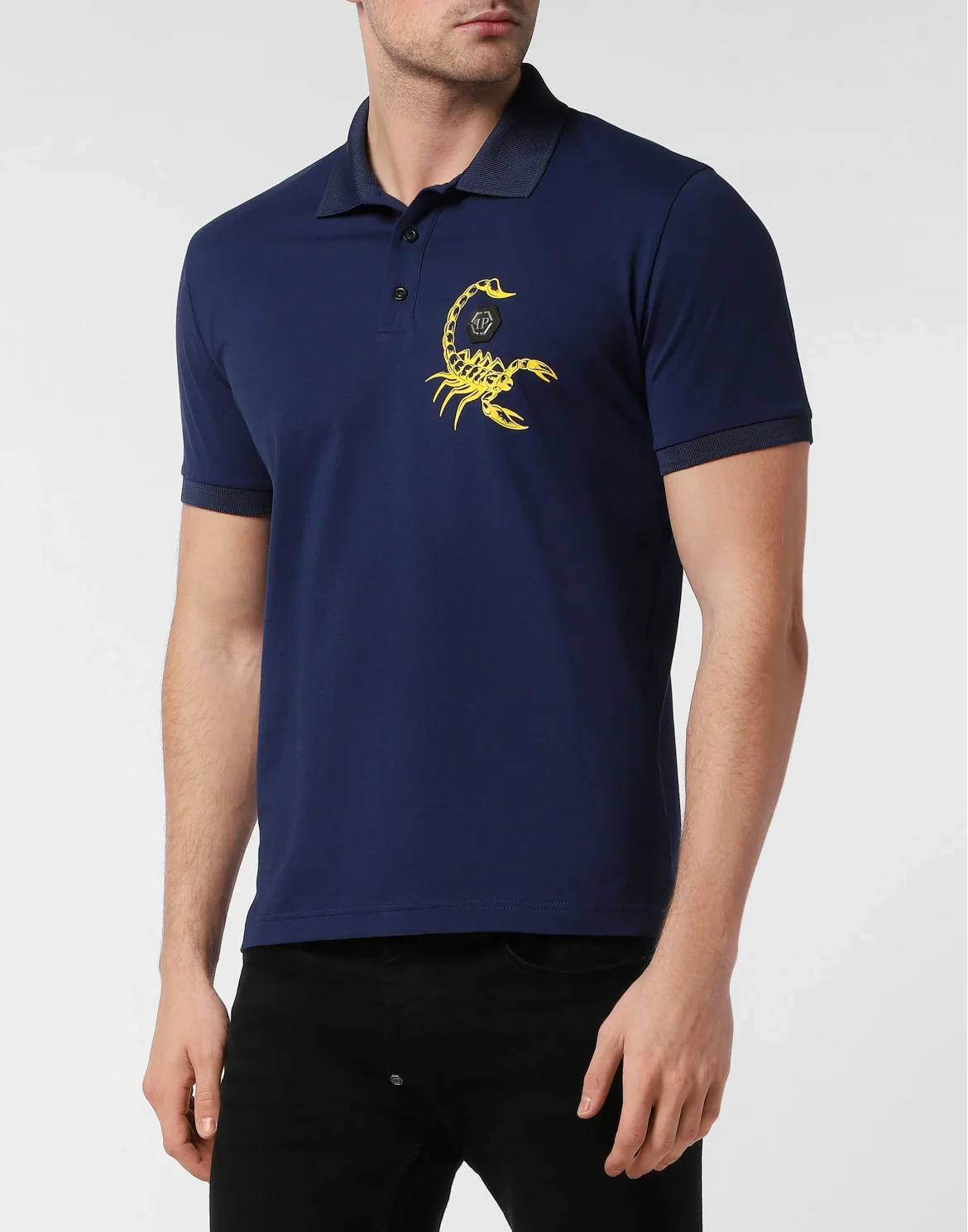 Slim Fit Polo shirt SS Scorpion, цвет: Синий