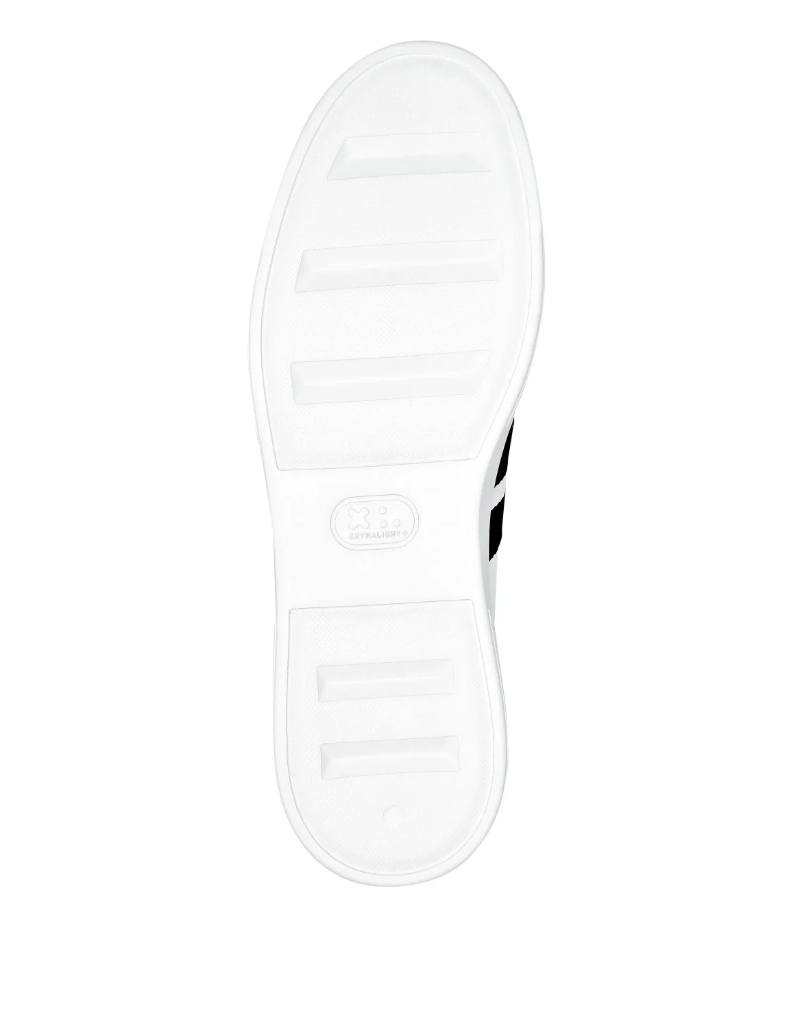 Leather Lo-Top Sneakers Stripes, цвет: Белый