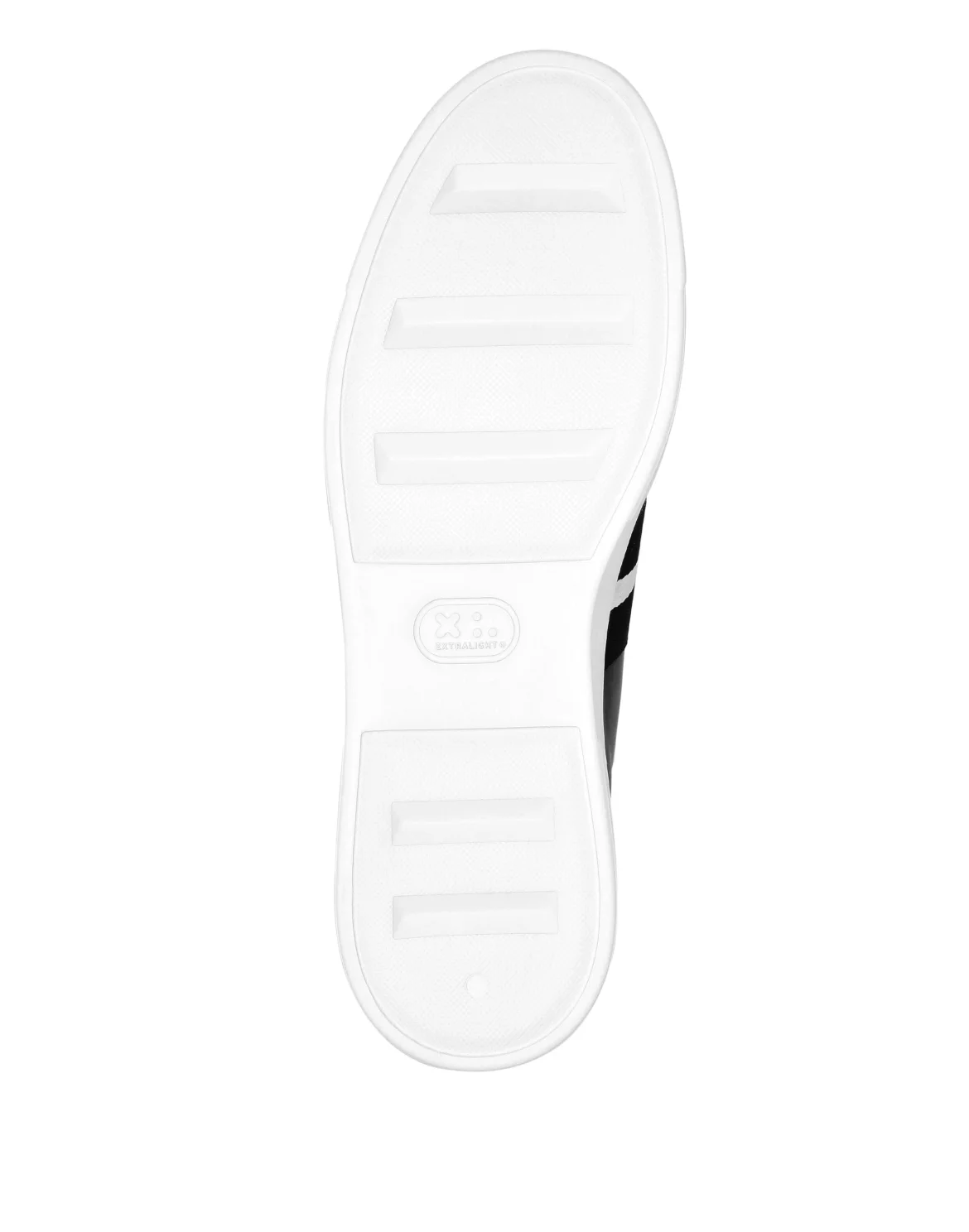 Leather Lo-Top Sneakers Stripes, цвет: Черный