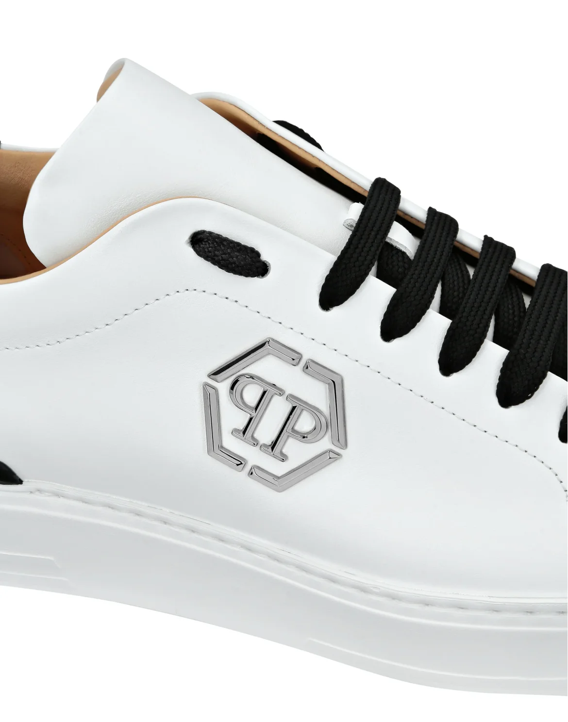 Lo-Top Sneakers Crocco Print Insert Hexagon, цвет: Белый