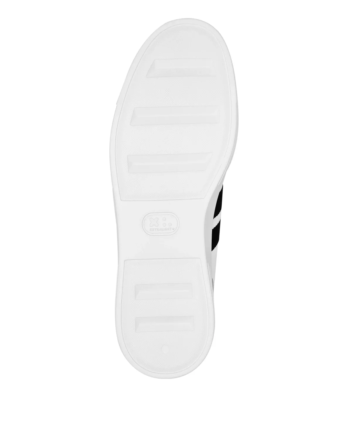 Leather Hi-Top Sneakers Stripes Stripes, цвет: Белый