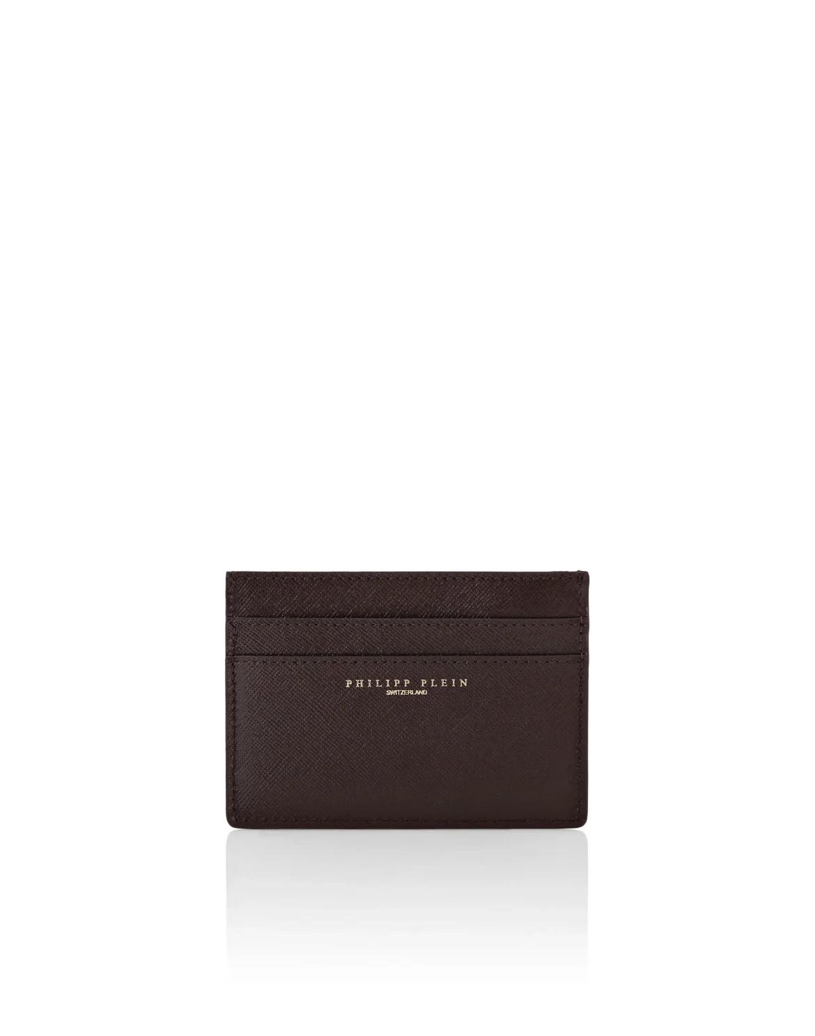 Leather Credit Cards Holder, цвет: Коричневый