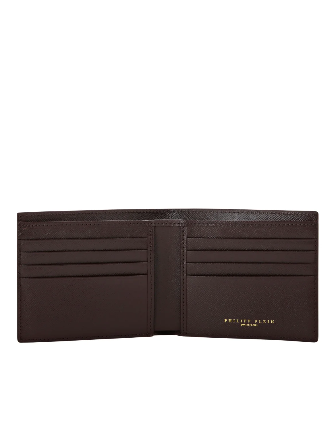 Leather French Wallet, цвет: Коричневый