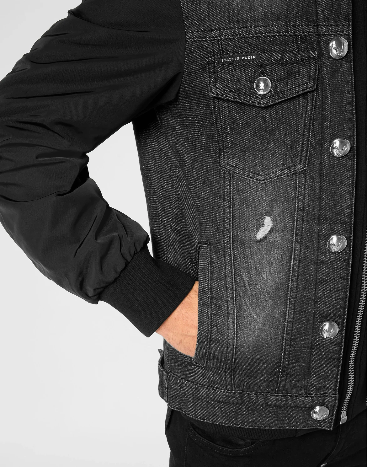 Denim Jacket LS, цвет: Синий