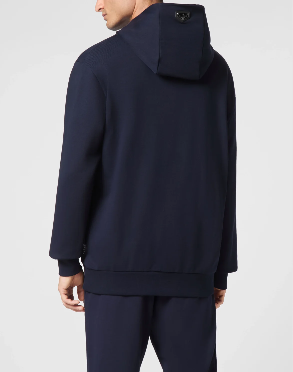 Hoodie Sweatshirt LS Skull, цвет: Синий