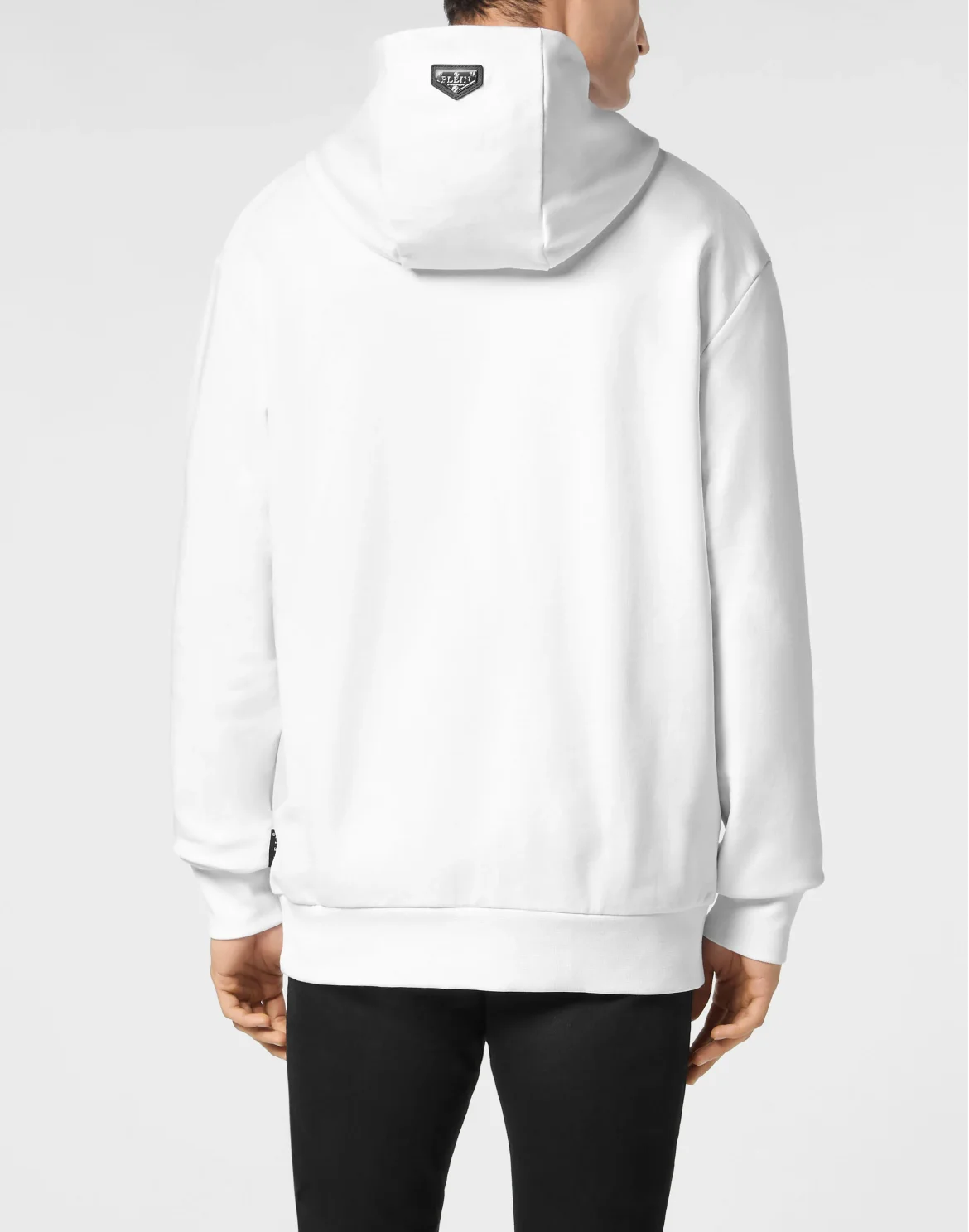 Hoodie Sweatshirt LS King Plein, цвет: Белый