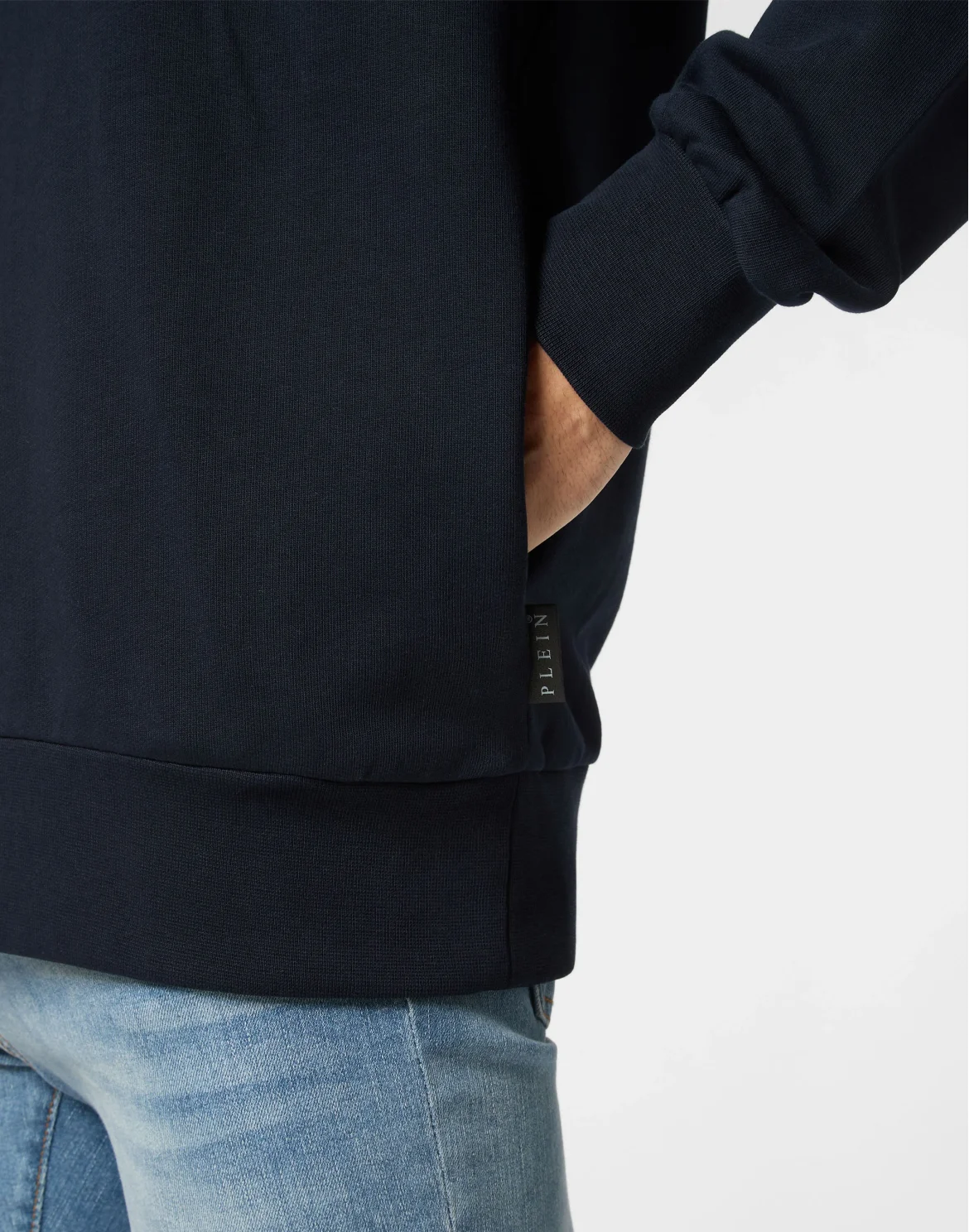 Hoodie Sweatshirt LS King Plein, цвет: Синий