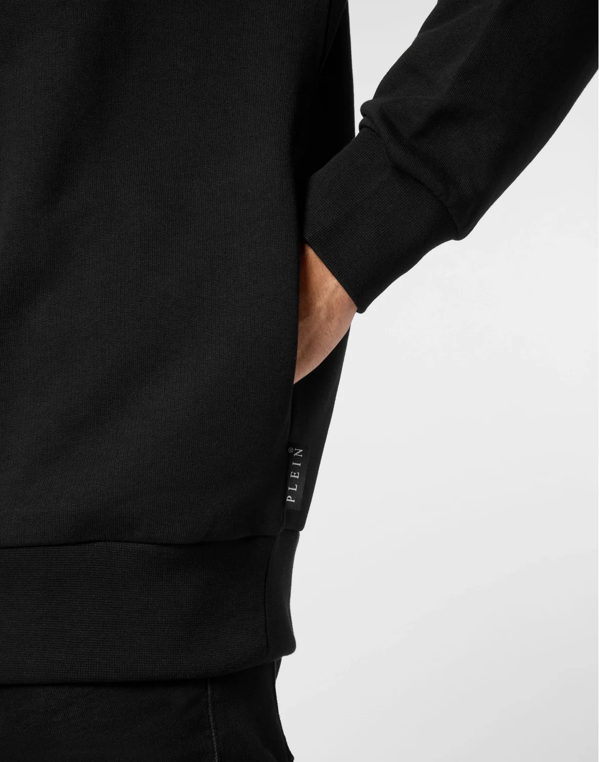 Hoodie Sweatshirt LS Iconic Plein, цвет: Черный