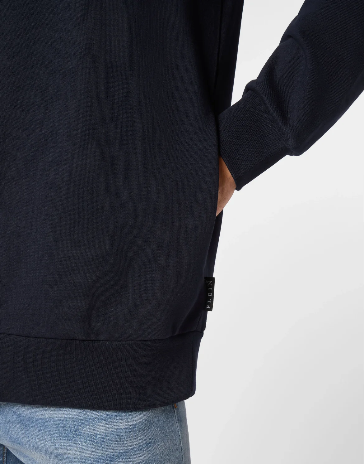 Hoodie Sweatshirt LS Iconic Plein, цвет: Синий