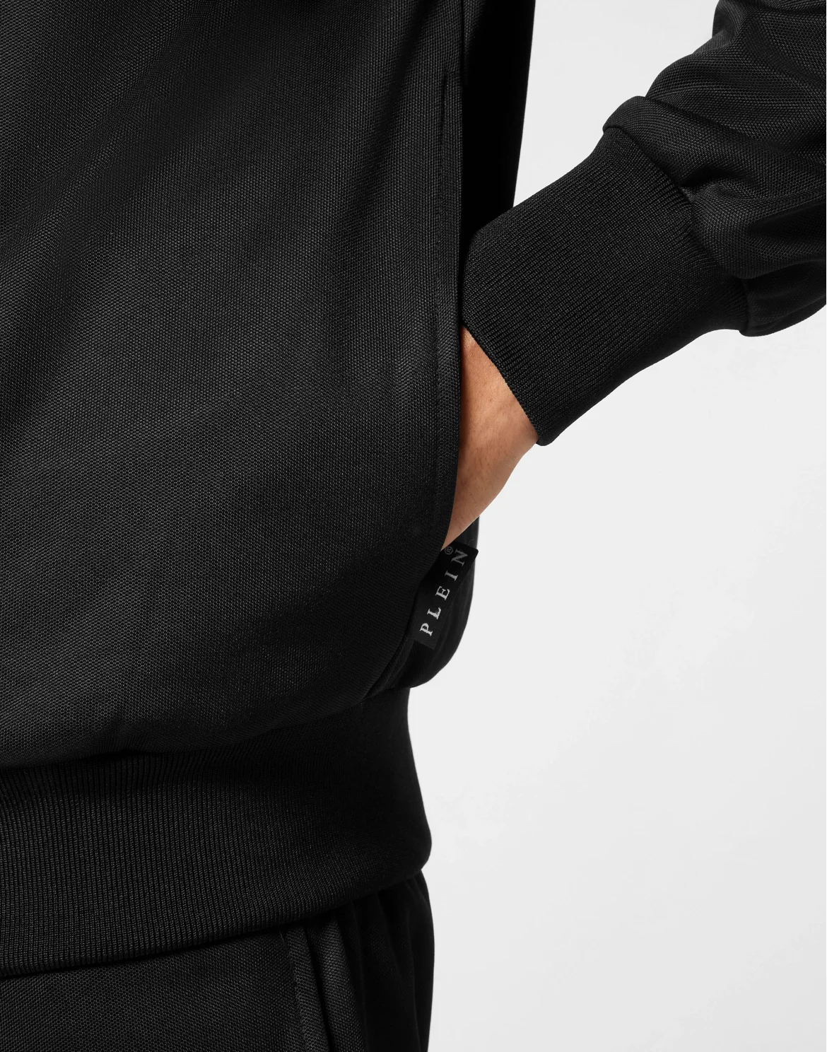Jogging Jacket LS Iconic Plein, цвет: Черный