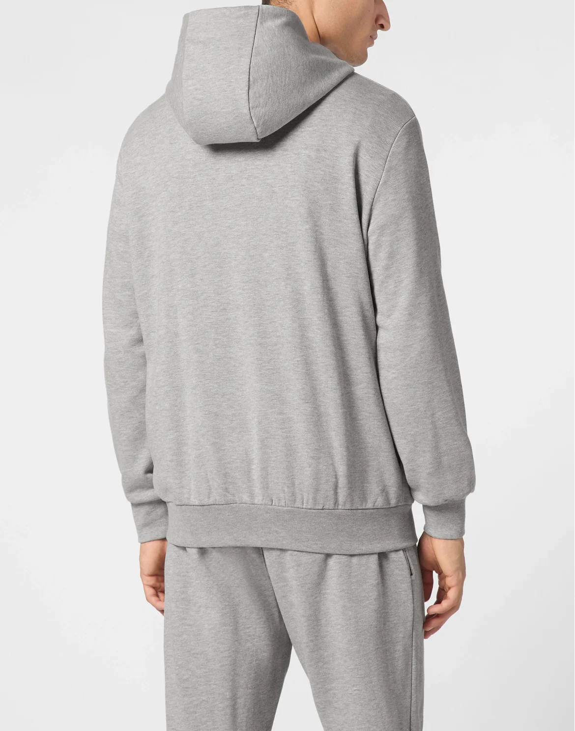 Hoodie Sweatjacket LS Iconic Plein, цвет: Серый