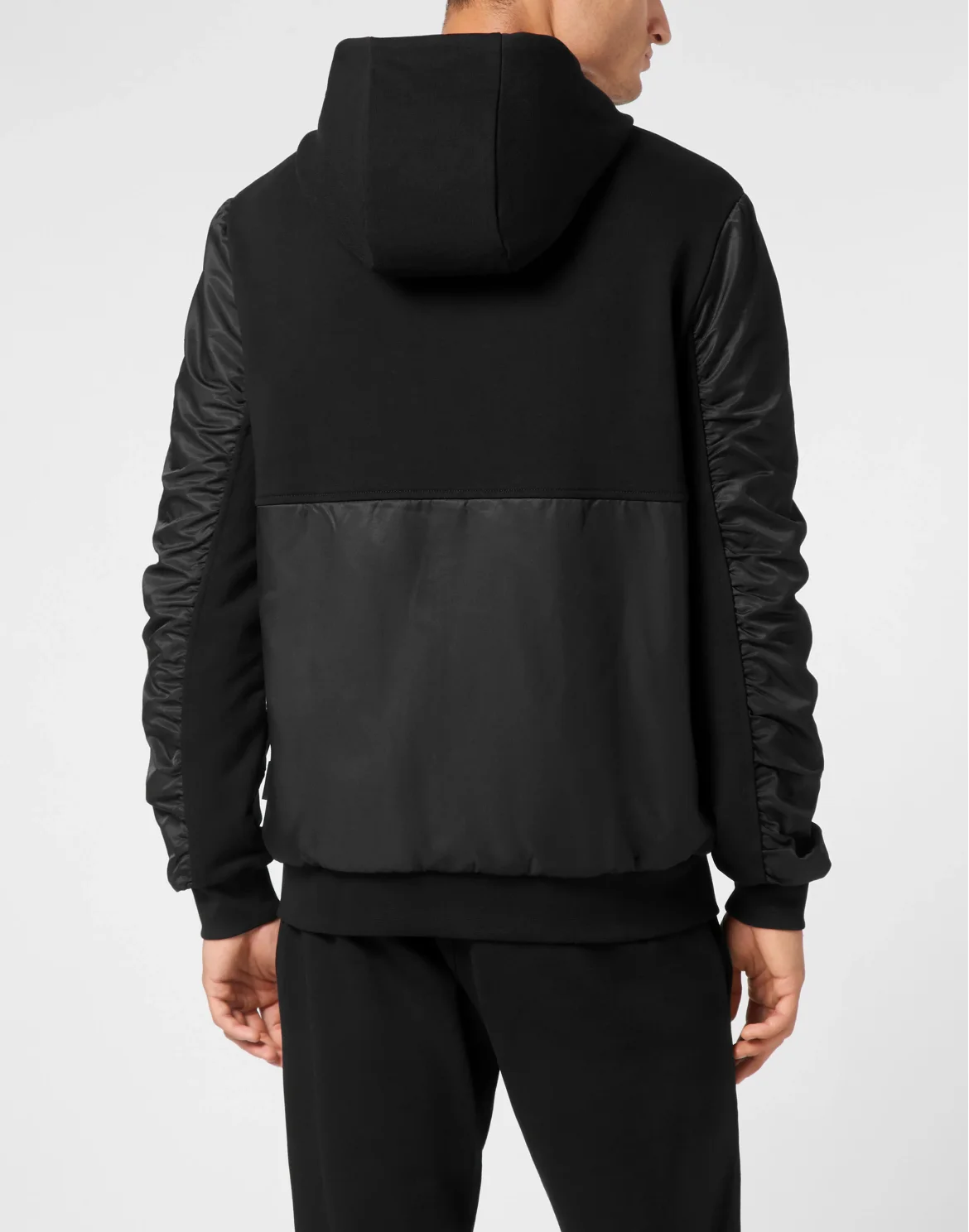 Hoodie Sweatjacket LS Iconic Plein, цвет: Черный