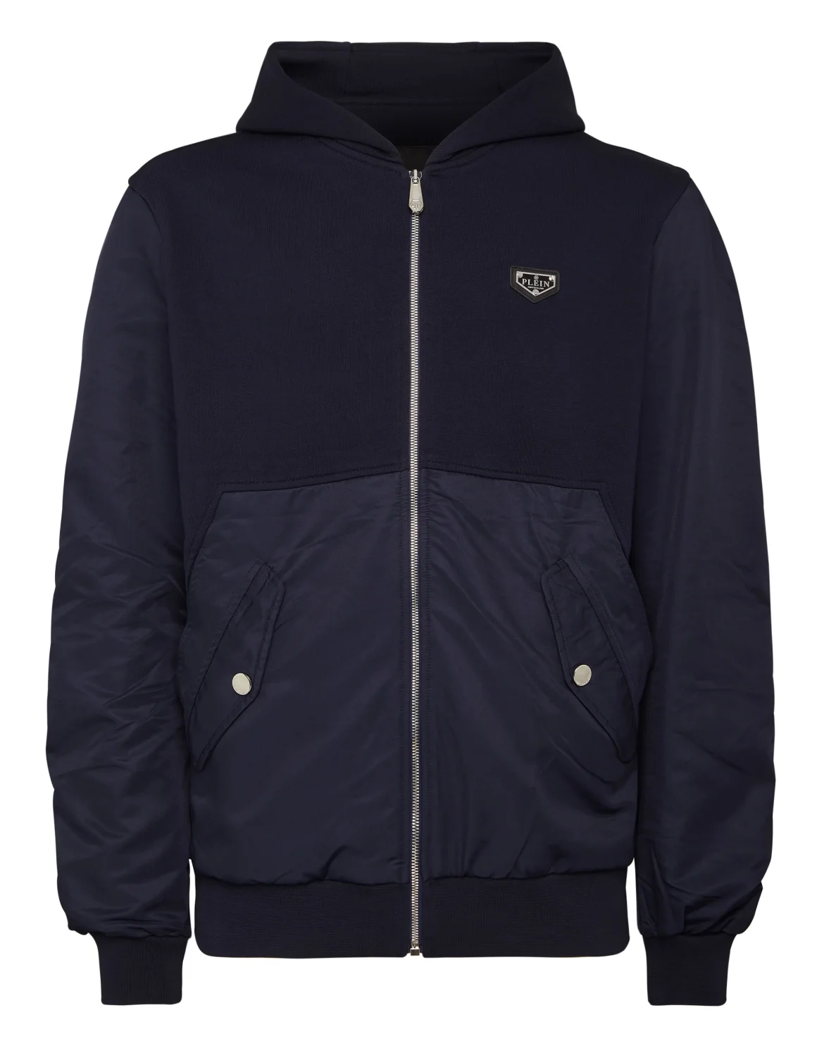 Hoodie Sweatjacket LS Iconic Plein, цвет: Синий