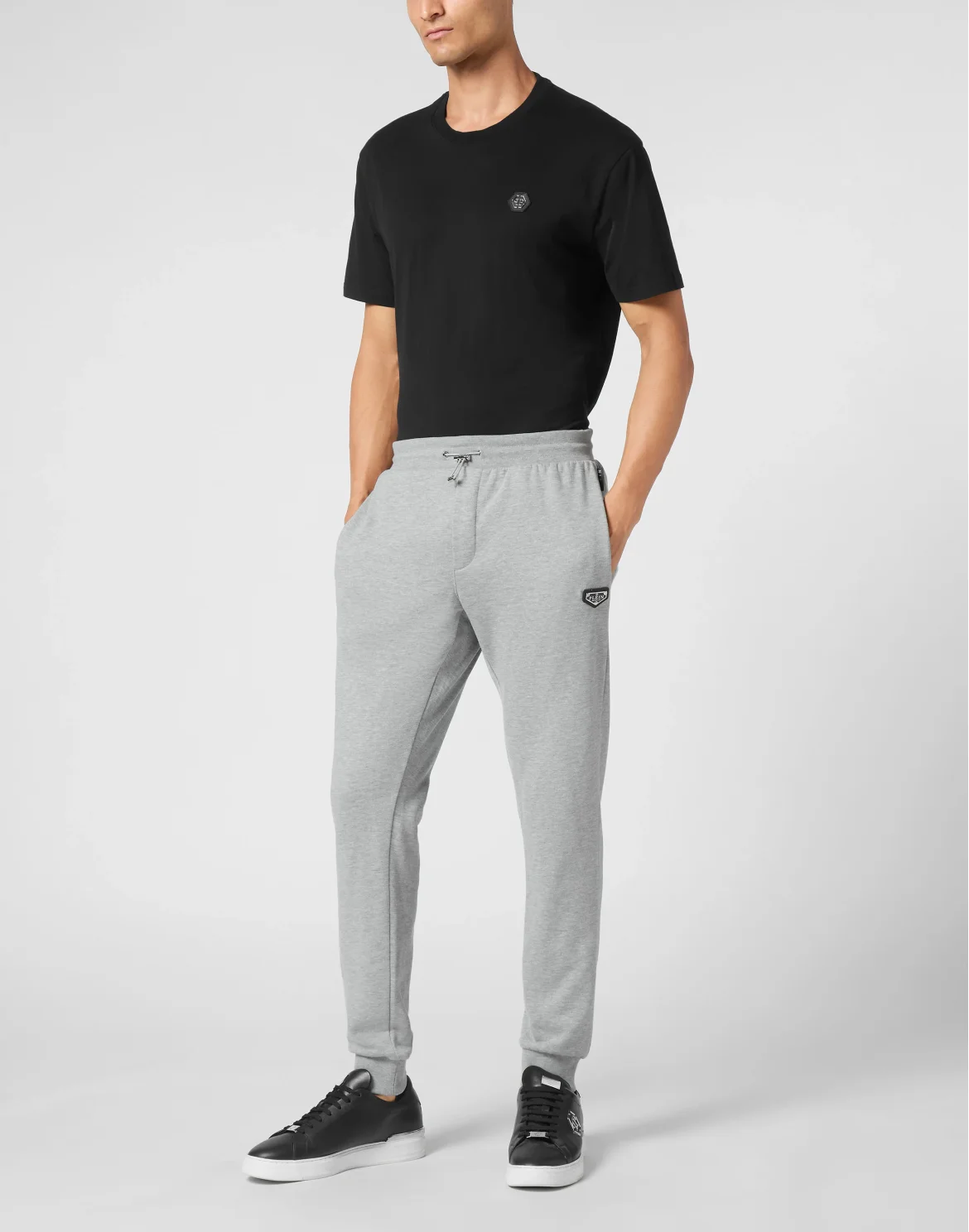 Jogging Trousers Iconic Plein, цвет: Серый