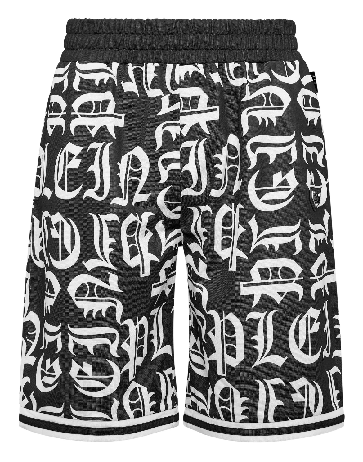 Jogging Basket Shorts Gothic Plein, цвет: Черный