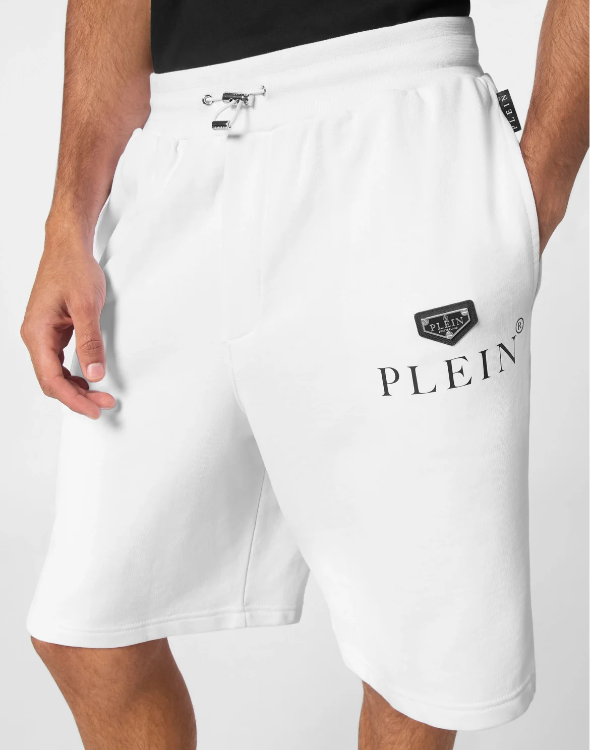 Jogging Shorts Iconic Plein, цвет: Белый