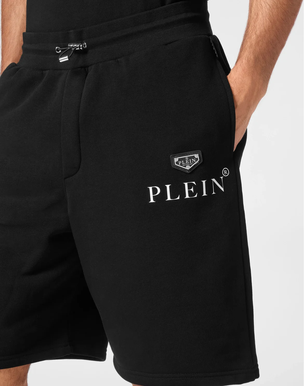 Jogging Shorts Iconic Plein, цвет: Черный