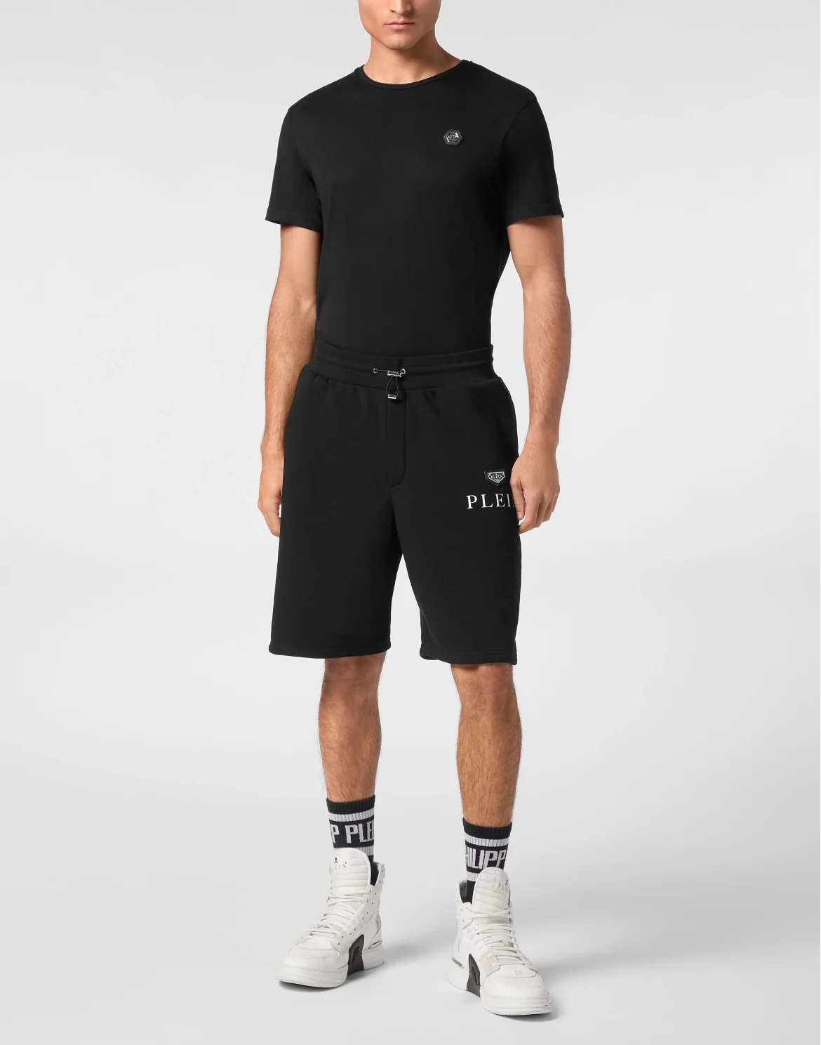 Jogging Shorts Iconic Plein, цвет: Черный