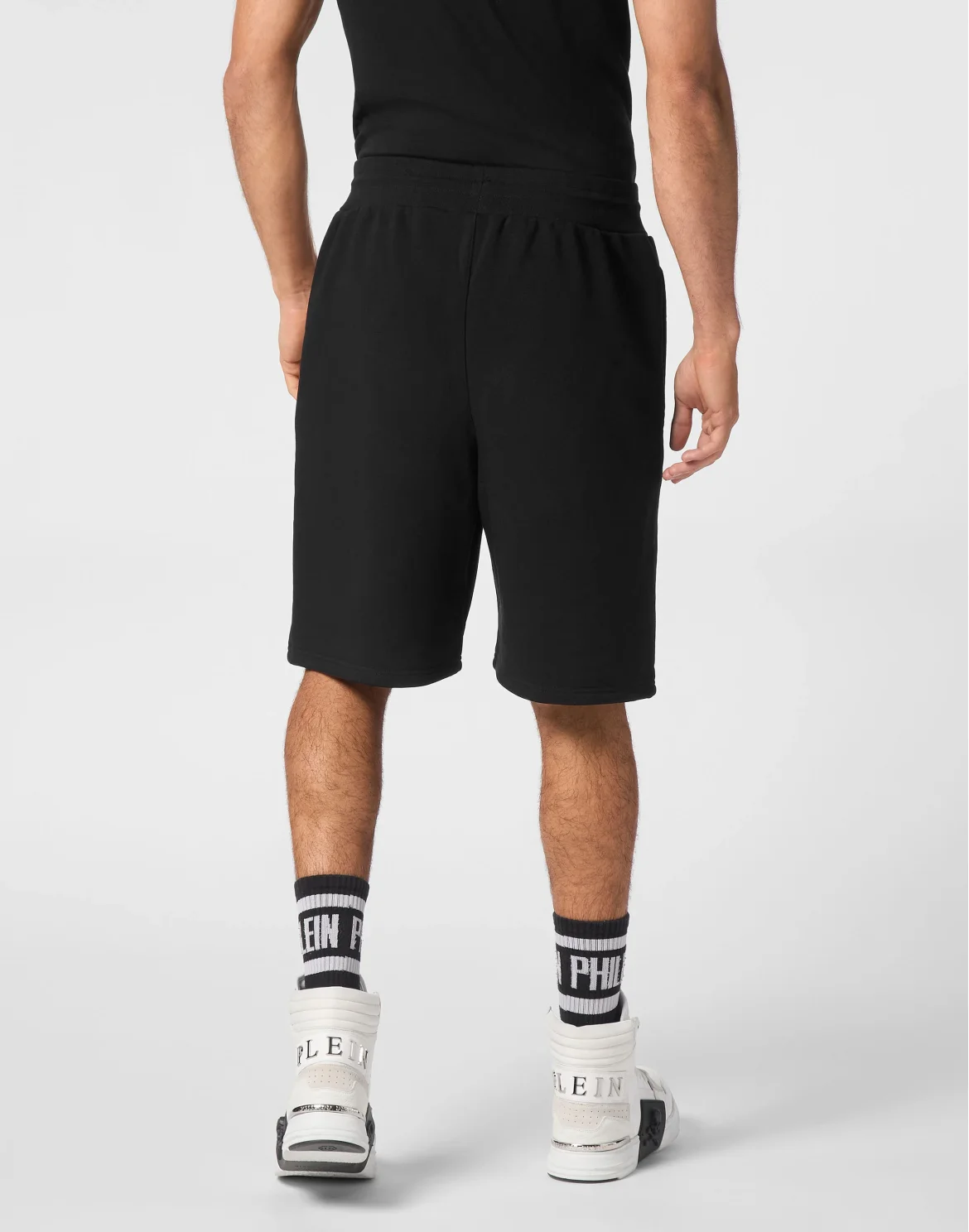 Jogging Shorts Iconic Plein, цвет: Черный