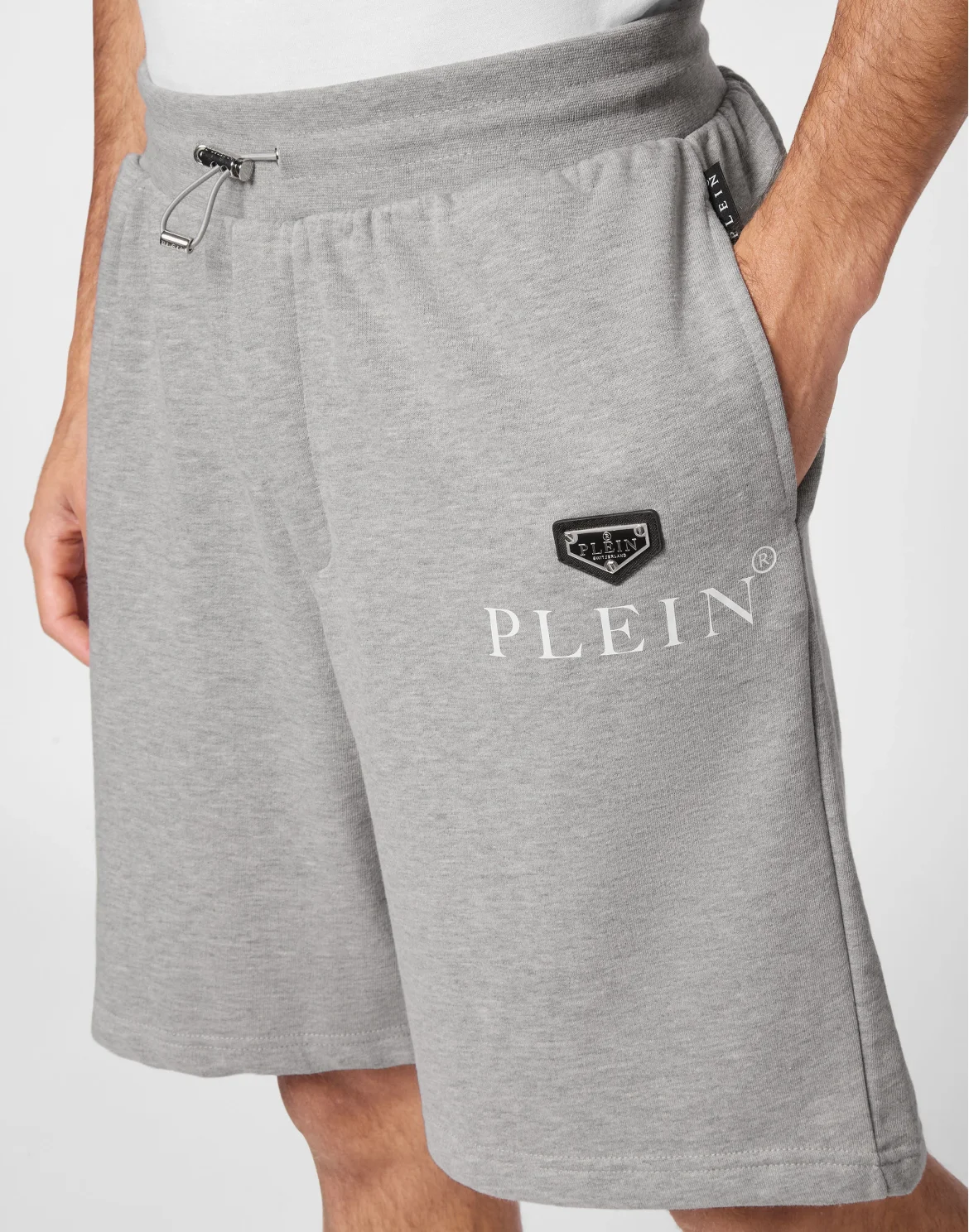Jogging Shorts Iconic Plein, цвет: Серый