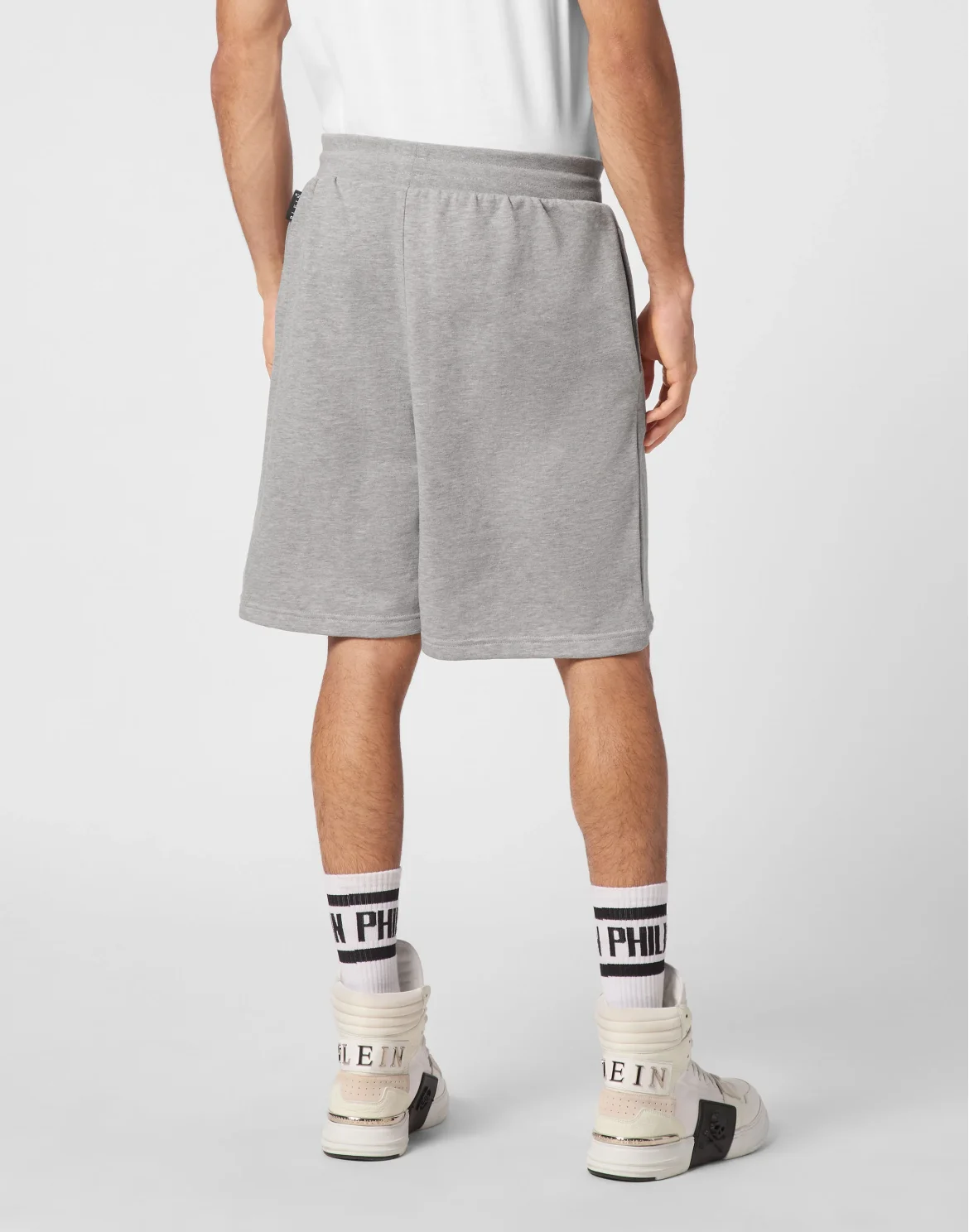 Jogging Shorts Iconic Plein, цвет: Серый