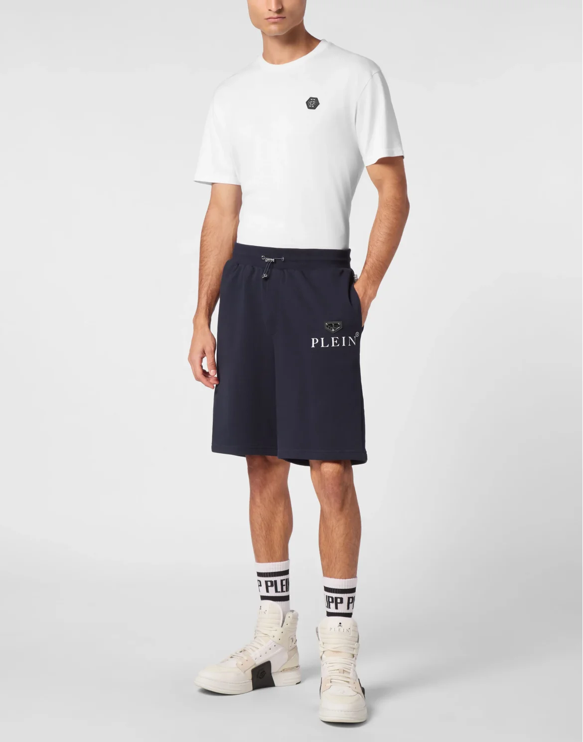 Jogging Shorts Iconic Plein, цвет: Синий