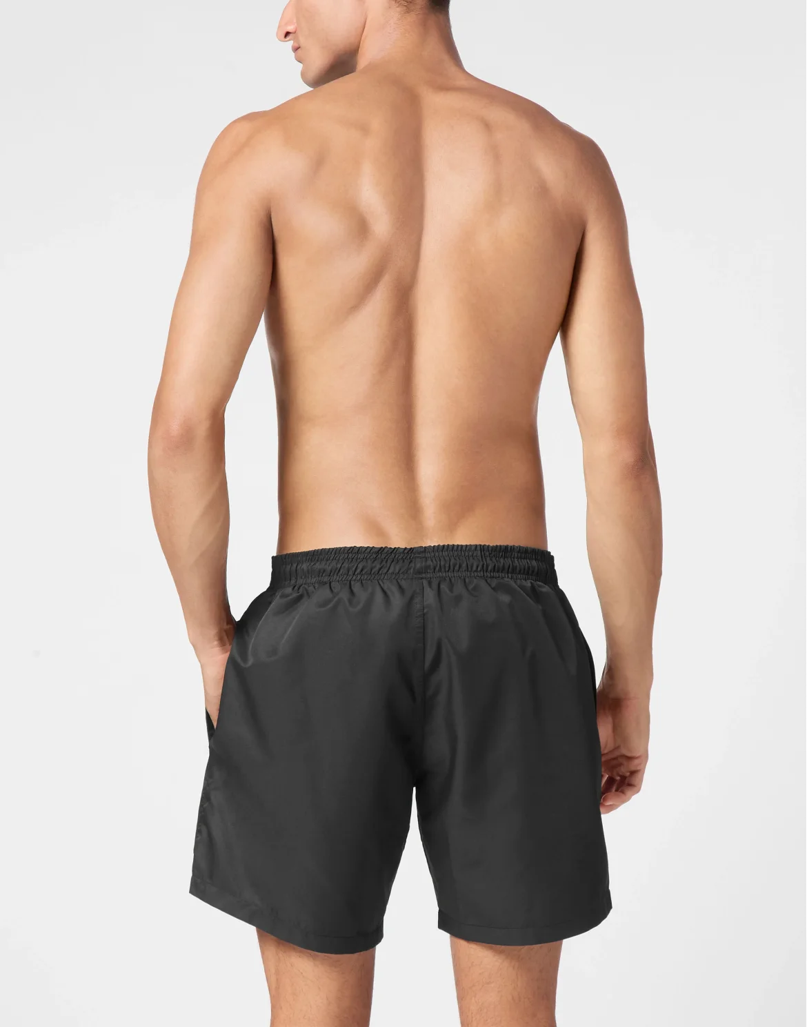 Short Swim Boxer Hexagon, цвет: Черный