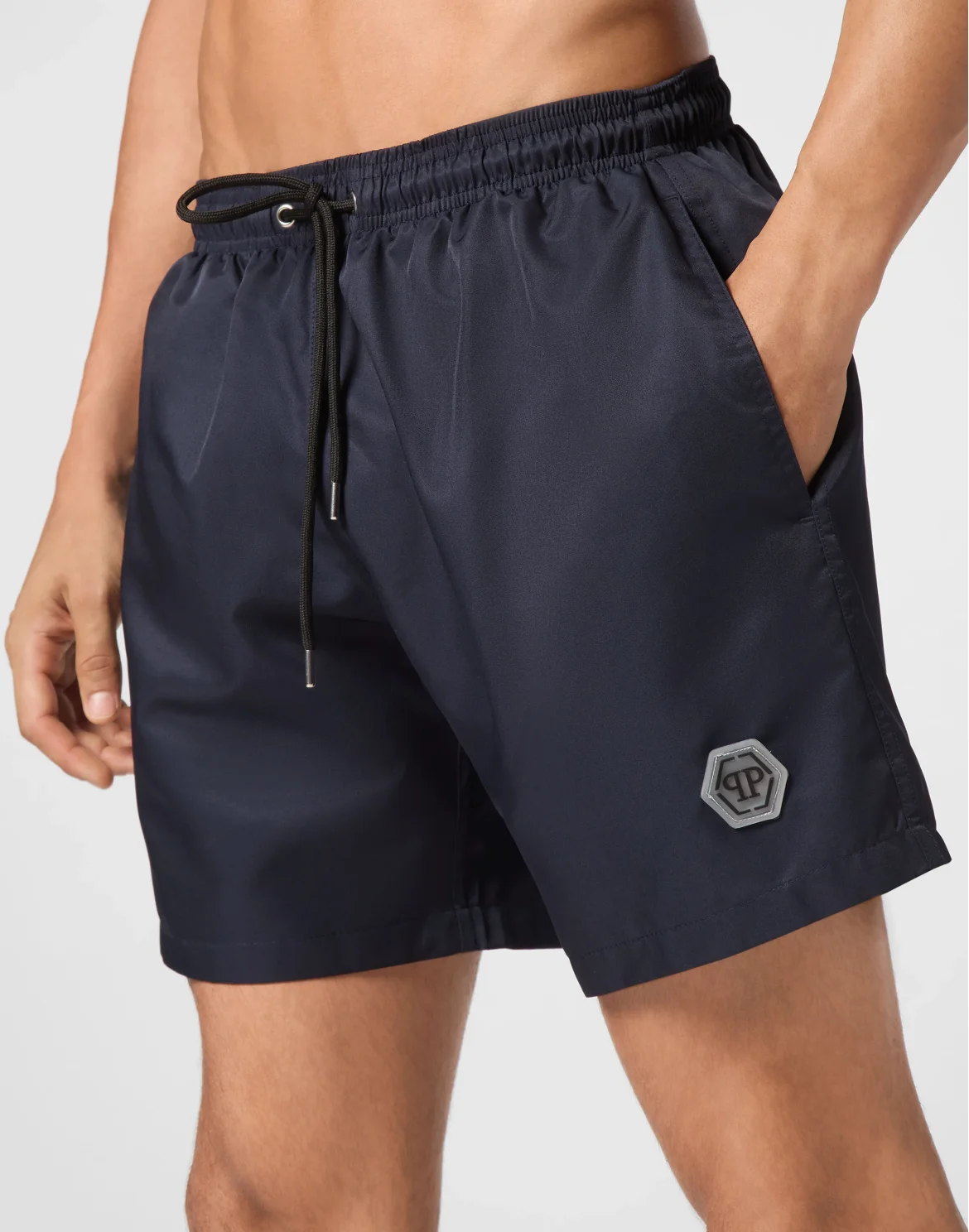 Short Swim Boxer Hexagon, цвет: Синий