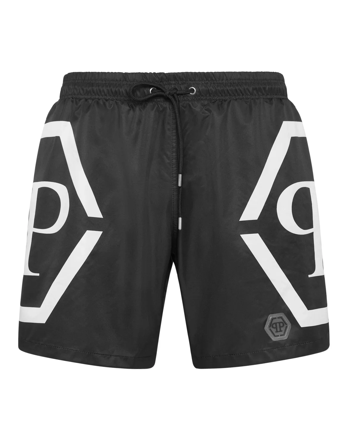 Short Swim Boxer Hexagon, цвет: Черный