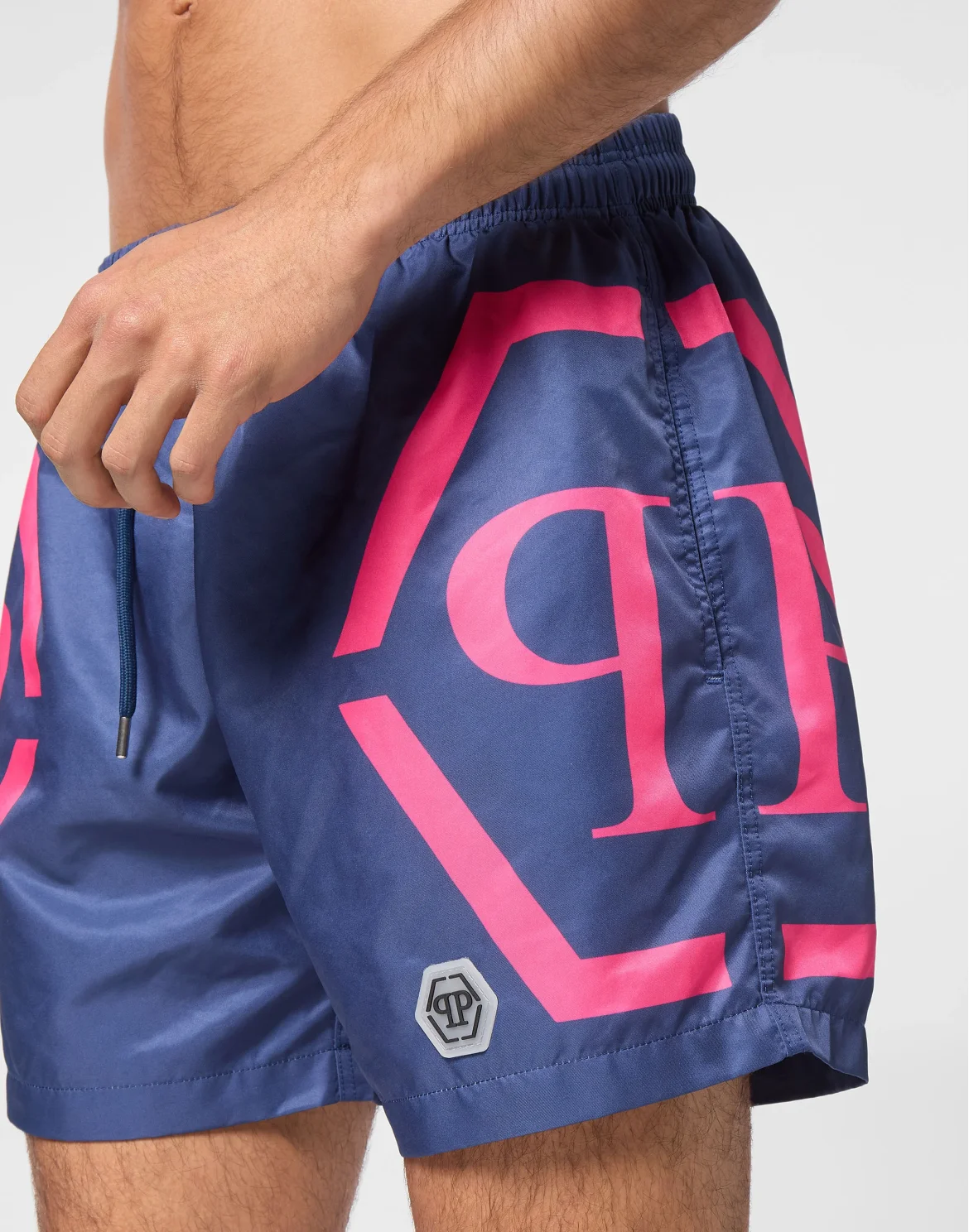 Short Swim Boxer Hexagon, цвет: Синий