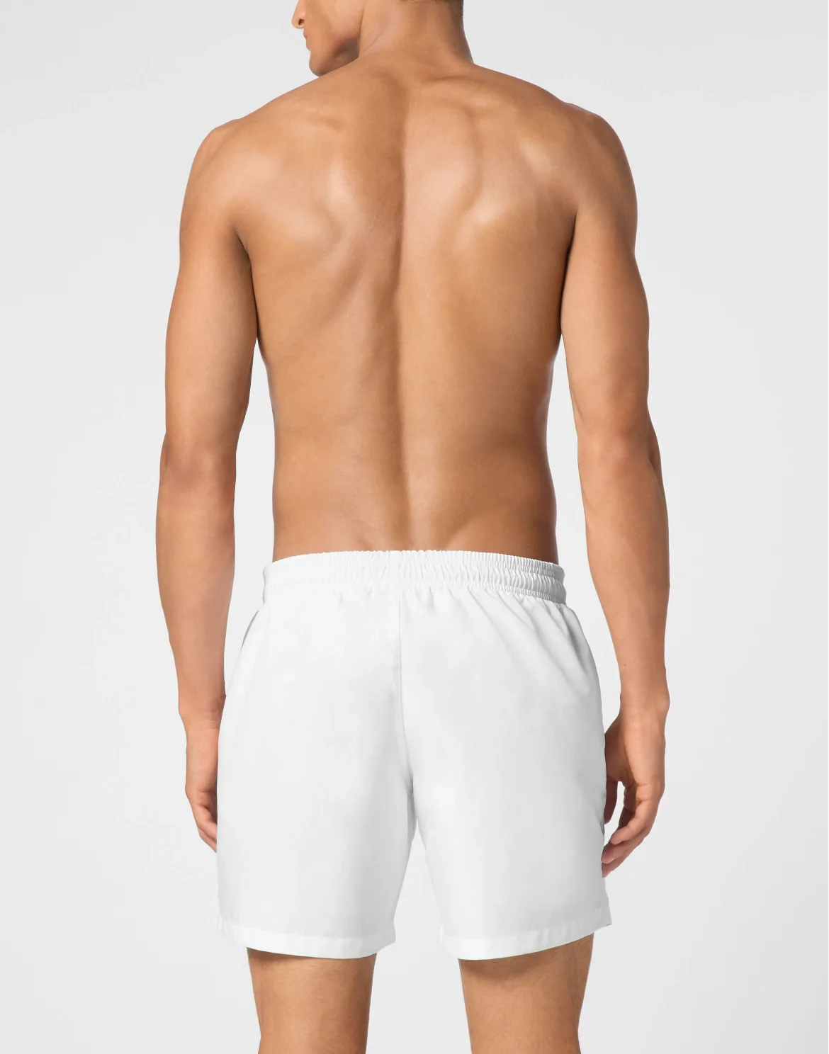 Short Swim Boxer Skull&Bones, цвет: Белый