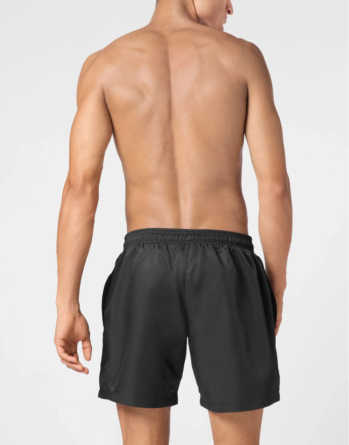 Short Swim Boxer Skull&Bones, цвет: Черный