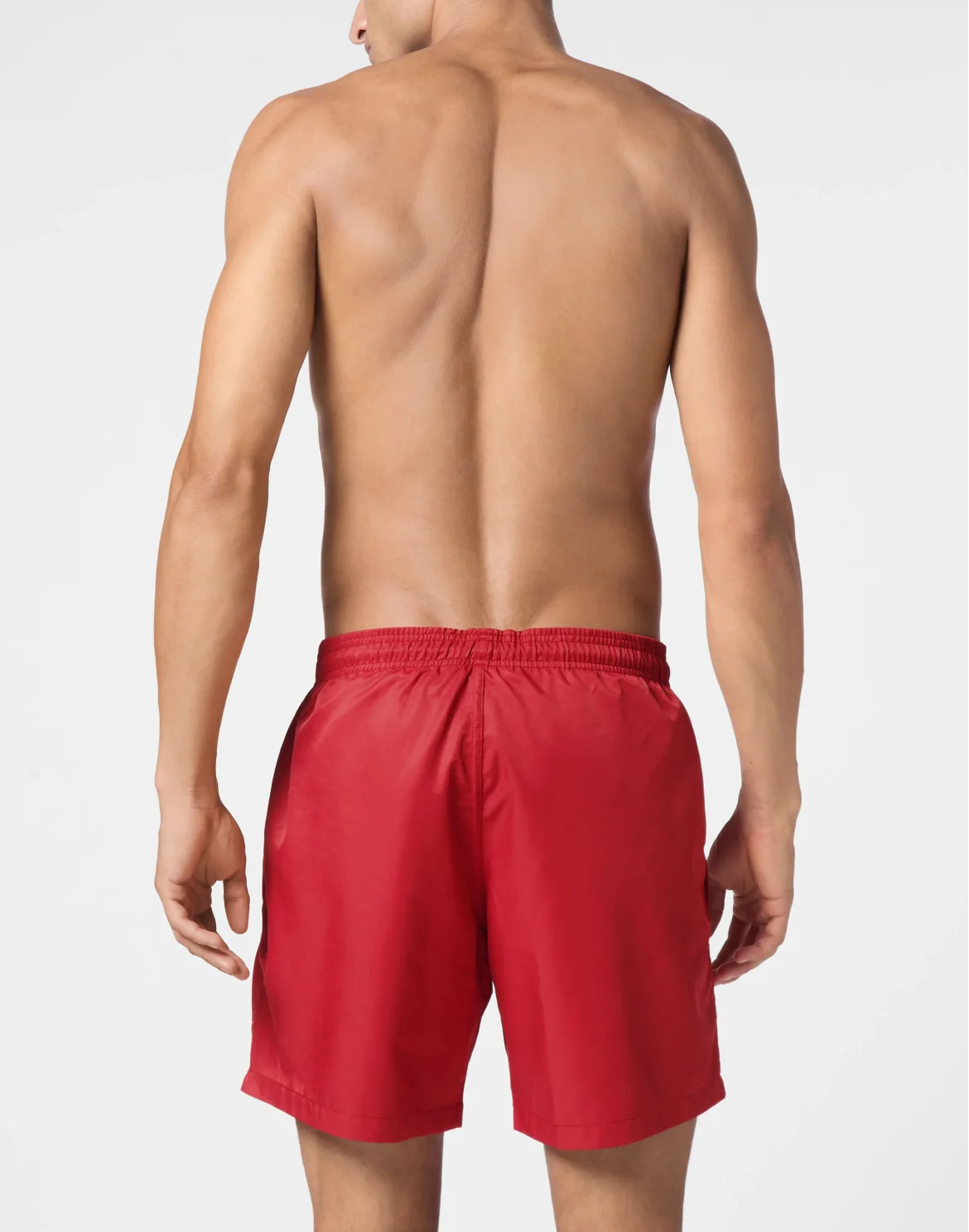 Short Swim Boxer Skull&Bones, цвет: Красный