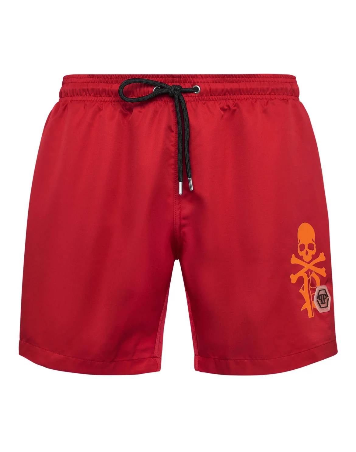 Short Swim Boxer Skull&Bones, цвет: Красный