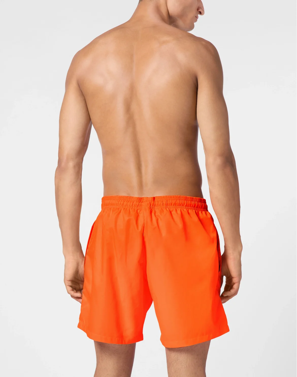 Short Swim Boxer Skull&Bones, цвет: Оранжевый