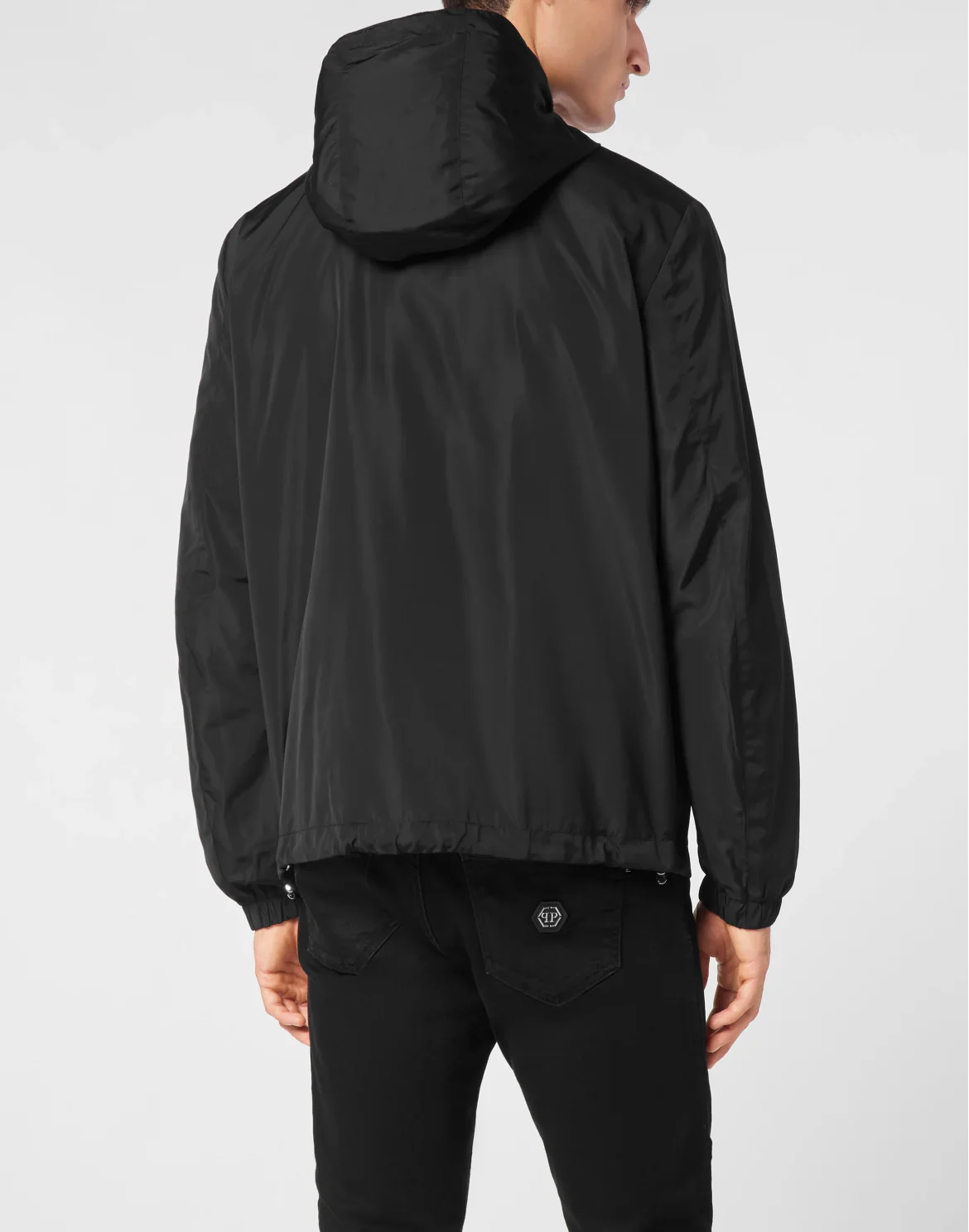 Nylon Windbreaker LS Iconic Plein, цвет: Черный