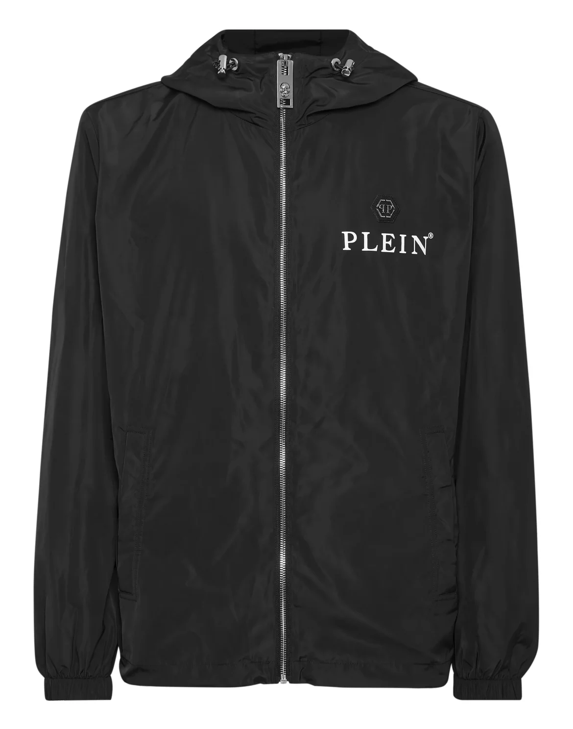 Nylon Windbreaker LS Iconic Plein, цвет: Черный