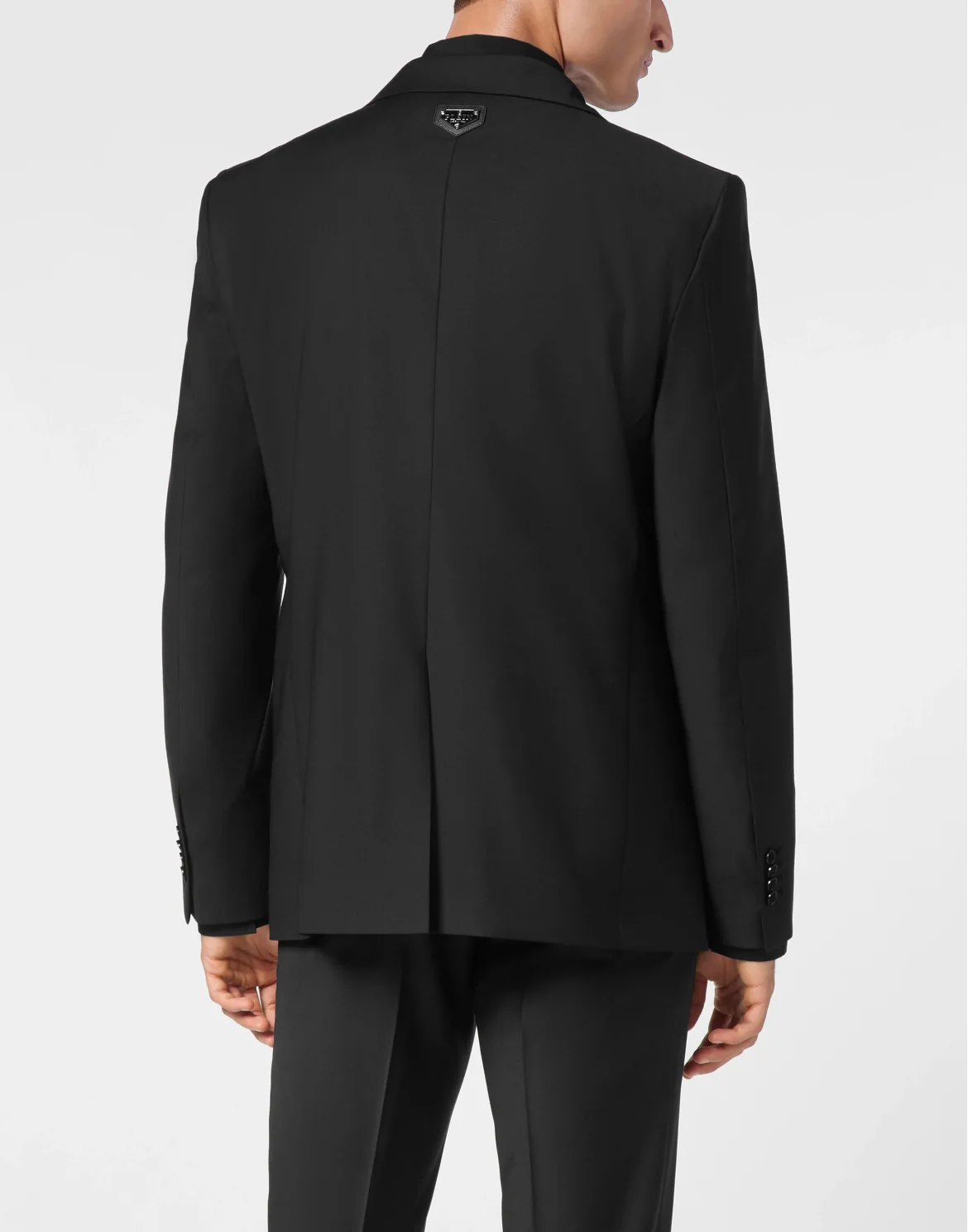 Wool Blazer LS, цвет: Черный