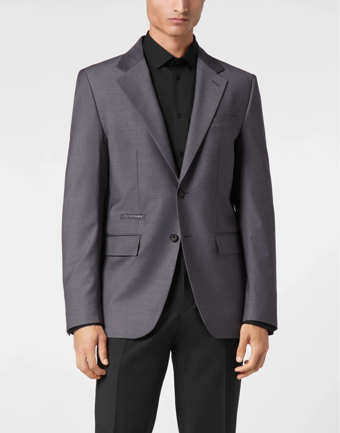 Wool Blazer LS, цвет: Серый