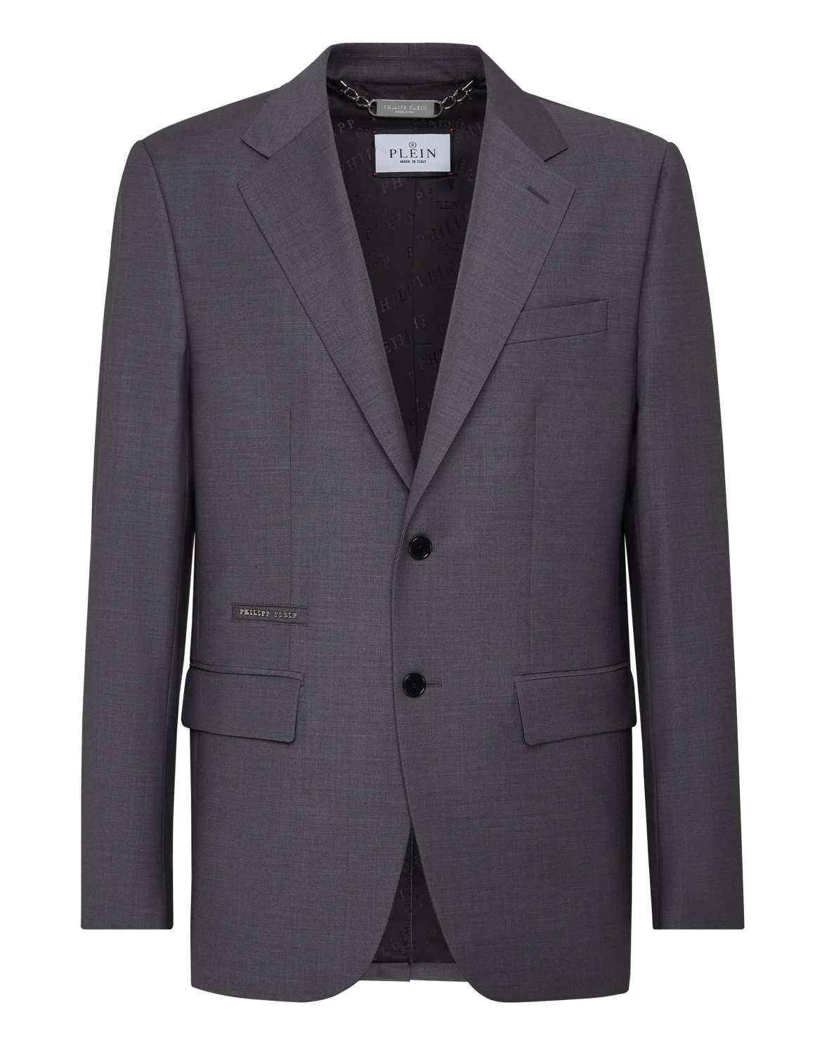 Wool Blazer LS, цвет: Серый