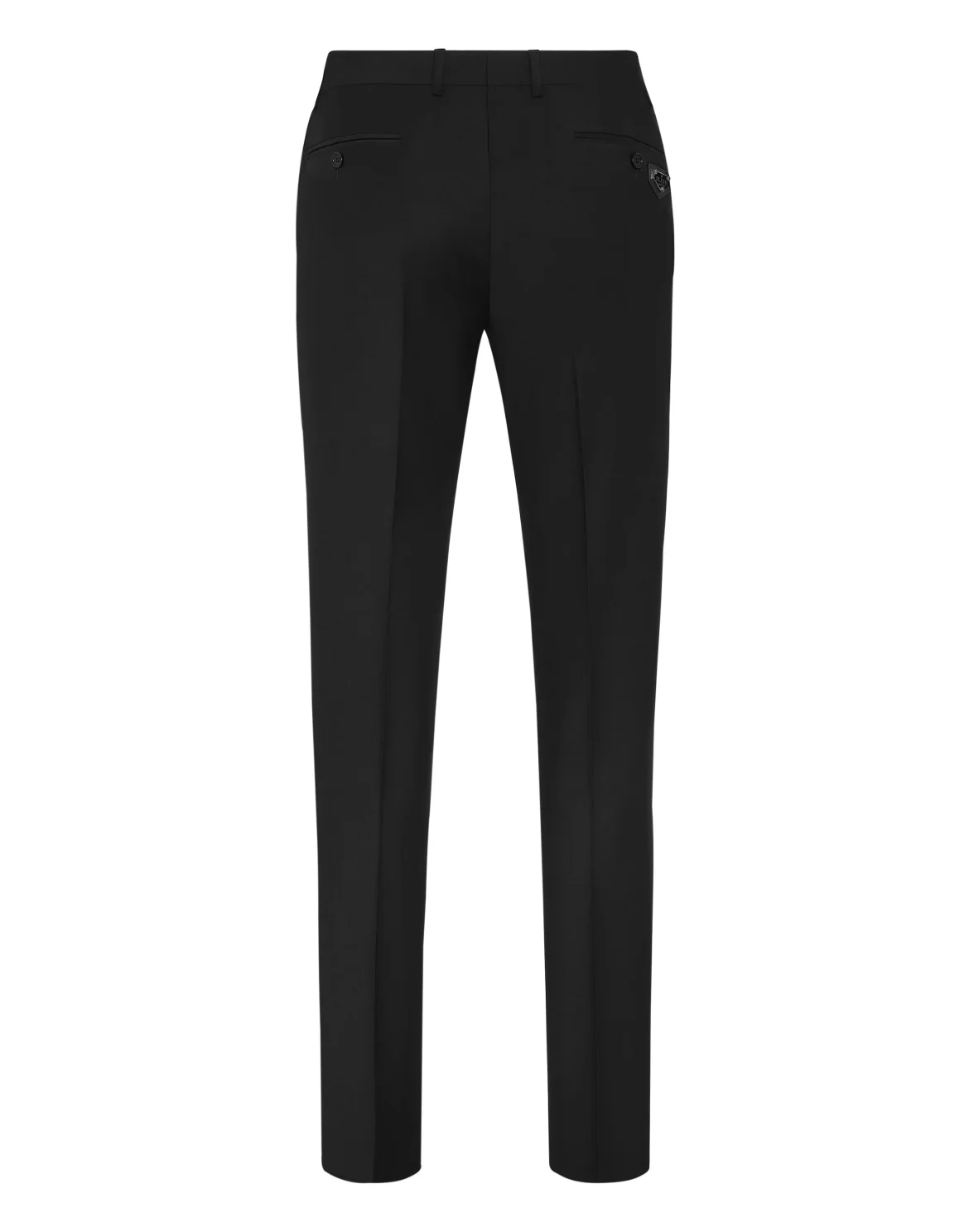 Classic Wool Trousers, цвет: Черный