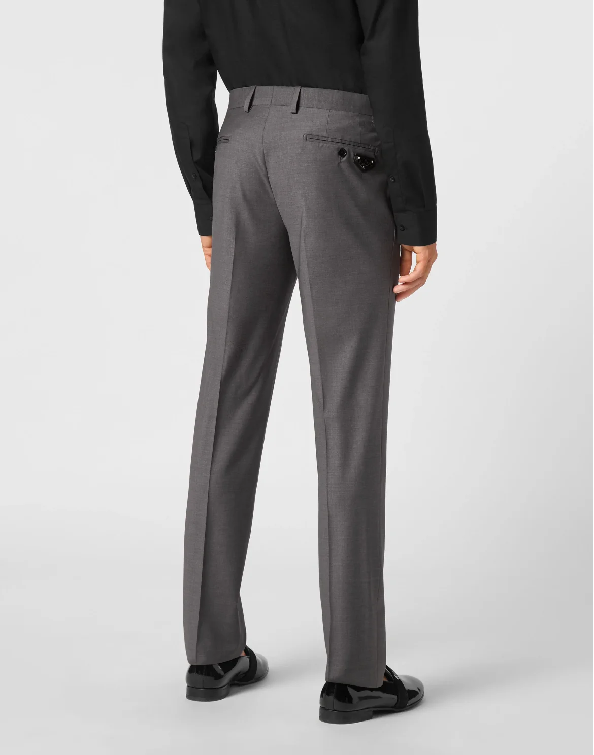 Classic Wool Trousers, цвет: Серый